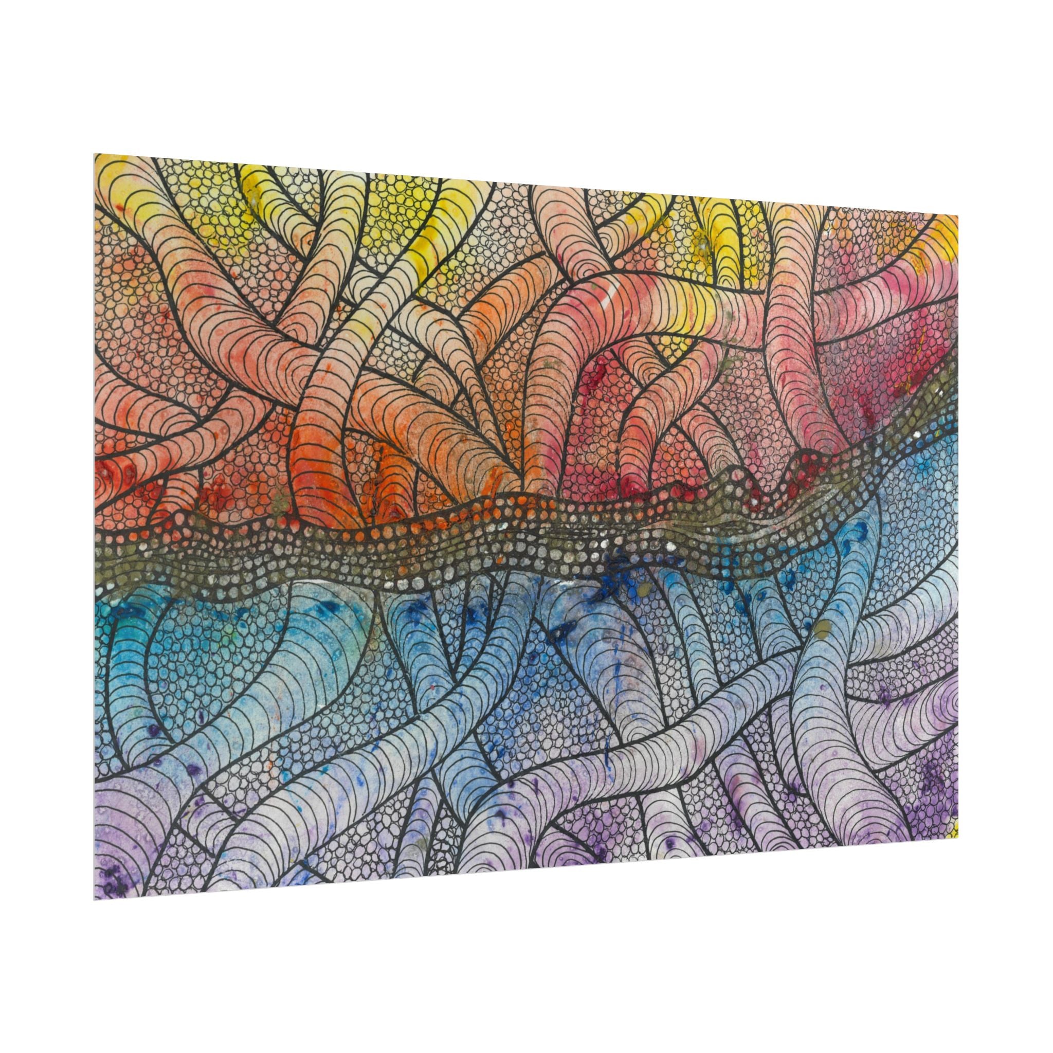 Large Colourful Wall Art, Posters & Prints, For Office, Bedroom or Living Room, or Special Gift #72 After The End