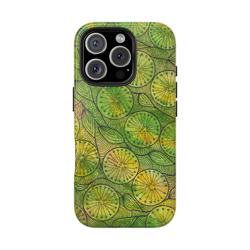 Tough Phone Case - All iPhones and Samsung Galaxys - Exciting Abstract Design #63 Margarita Mondays