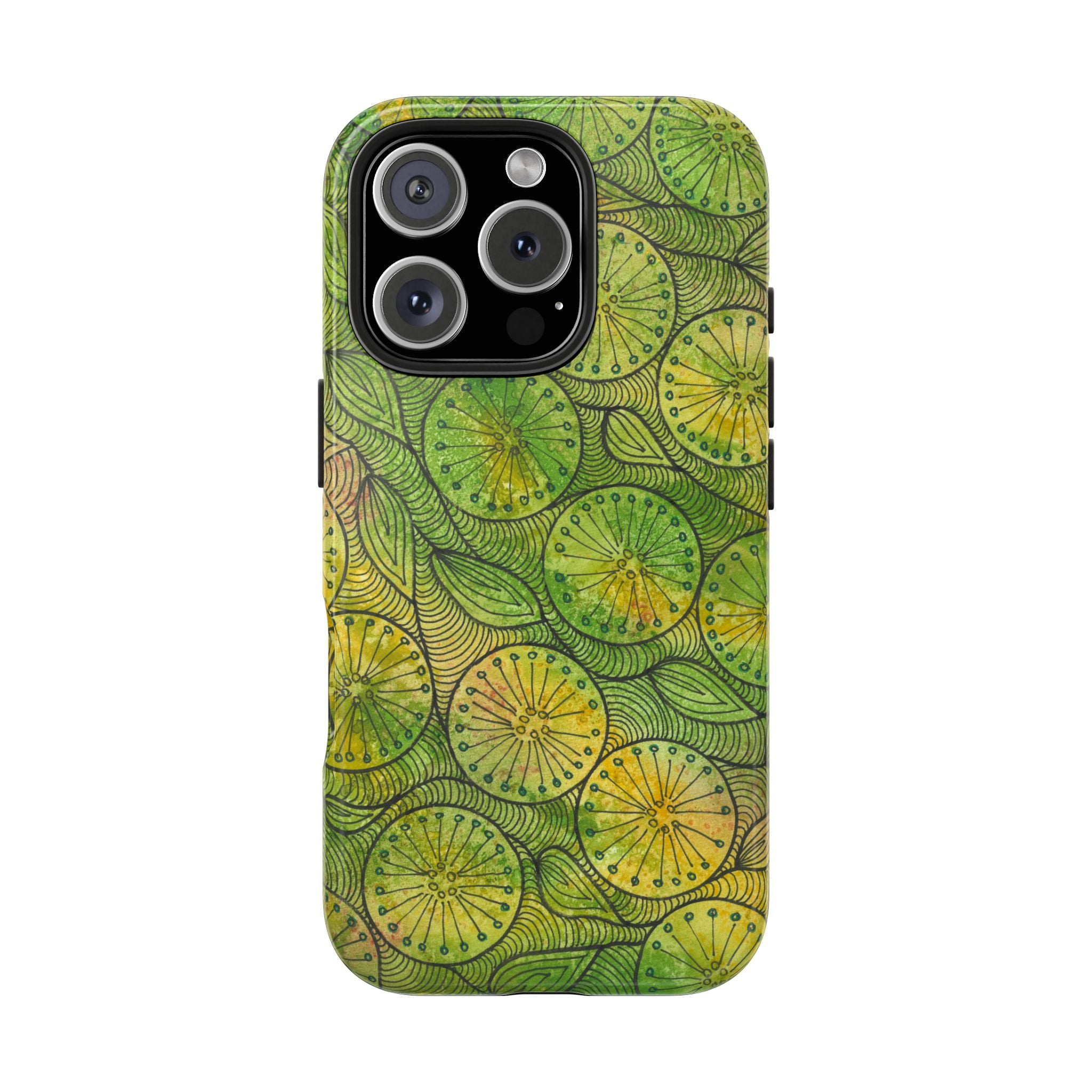 Tough Phone Case - All iPhones and Samsung Galaxys - Exciting Abstract Design #63 Margarita Mondays