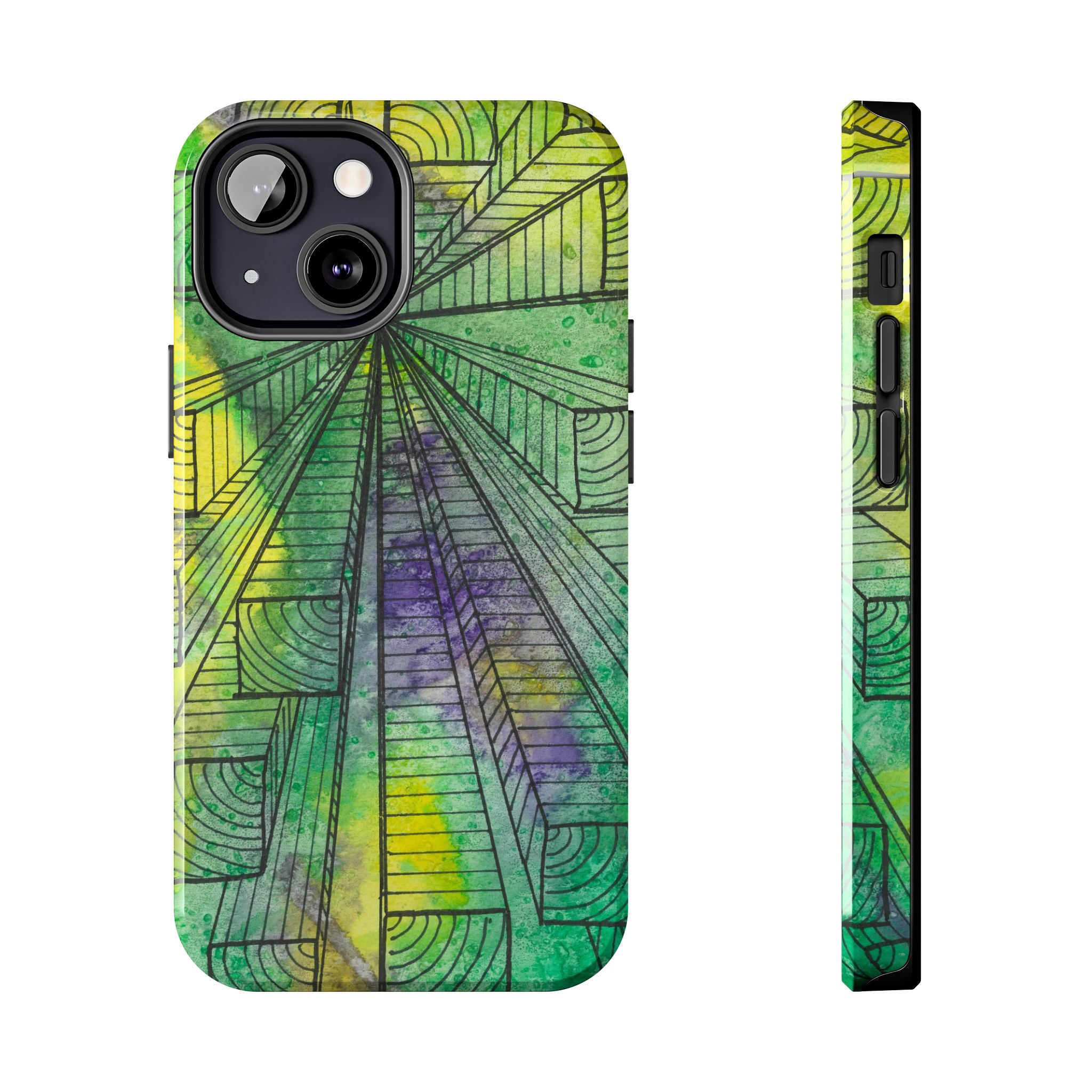 Tough Phone Case - All iPhones and Samsung Galaxys - Exciting Abstract Design #89 The Wayseers