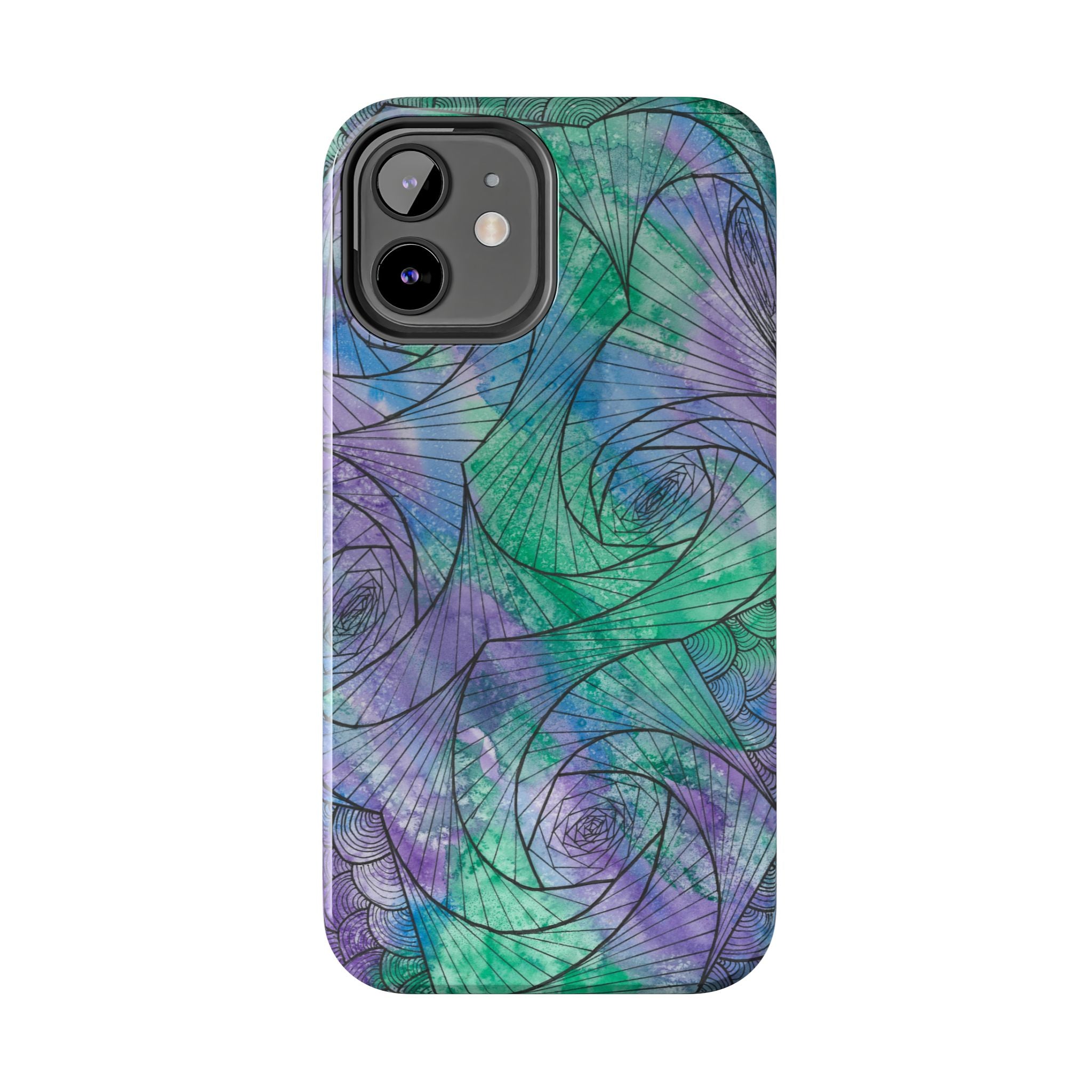 Tough Phone Case - All iPhones and Samsung Galaxys - Exciting Abstract Design  #50 If Not Now When