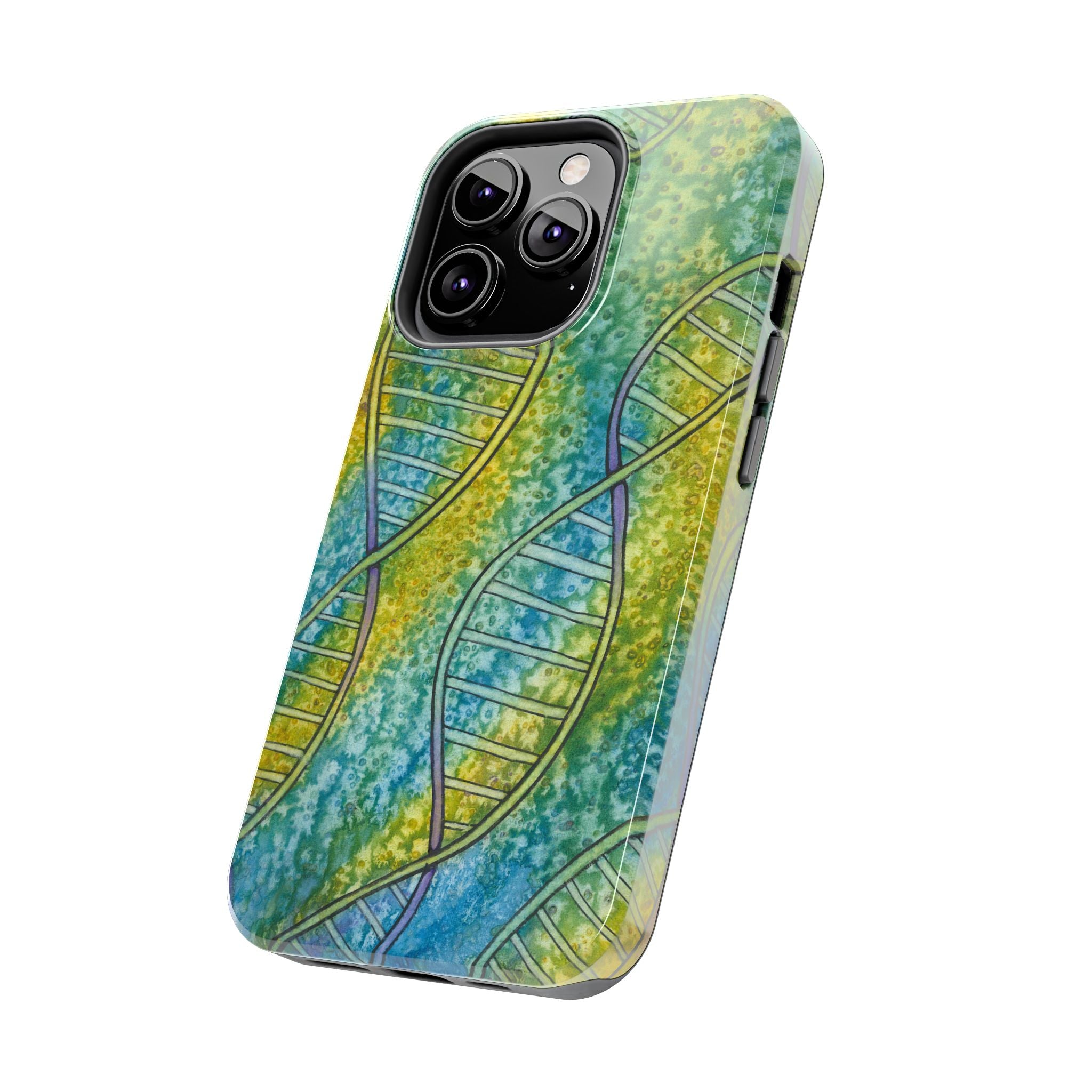 Tough Phone Case - All iPhones and Samsung Galaxys - Exciting Abstract Design #99 Crop of DNA