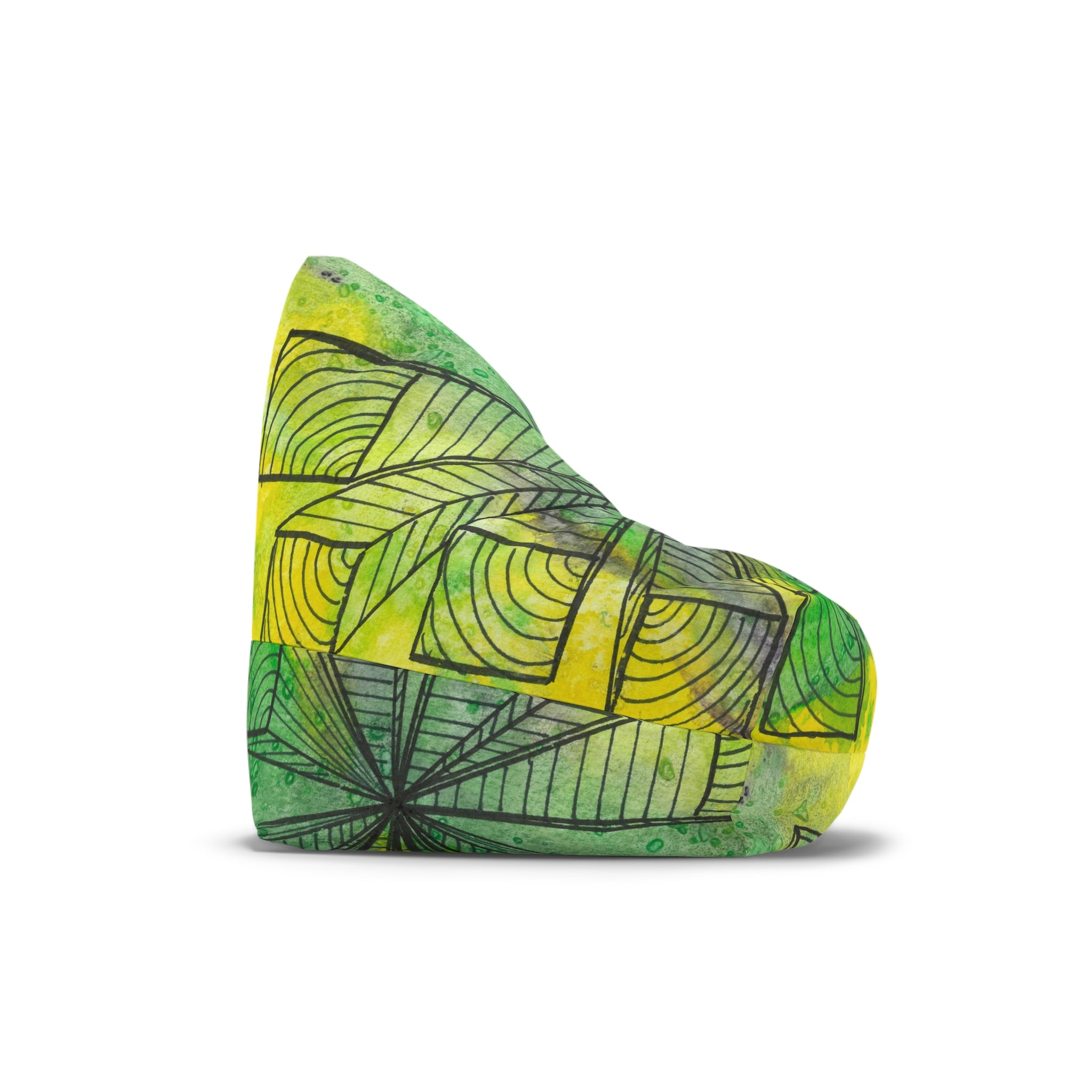 Bean Bag Chair Covers For Indoor & Outdoor - 2 Sizes - Exciting Abstract Design #89 The Wayseers