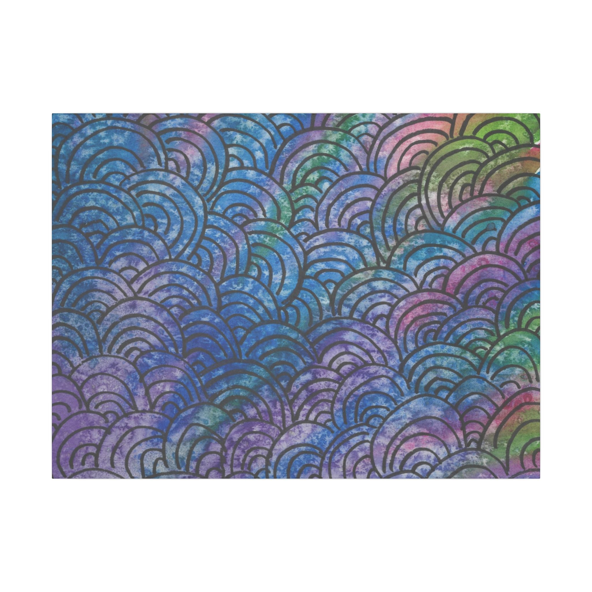 Large Colourful Wall Art, Canvas Prints, For Office, Bedroom or Living Room, or Special Gift #84 Ah! The Past