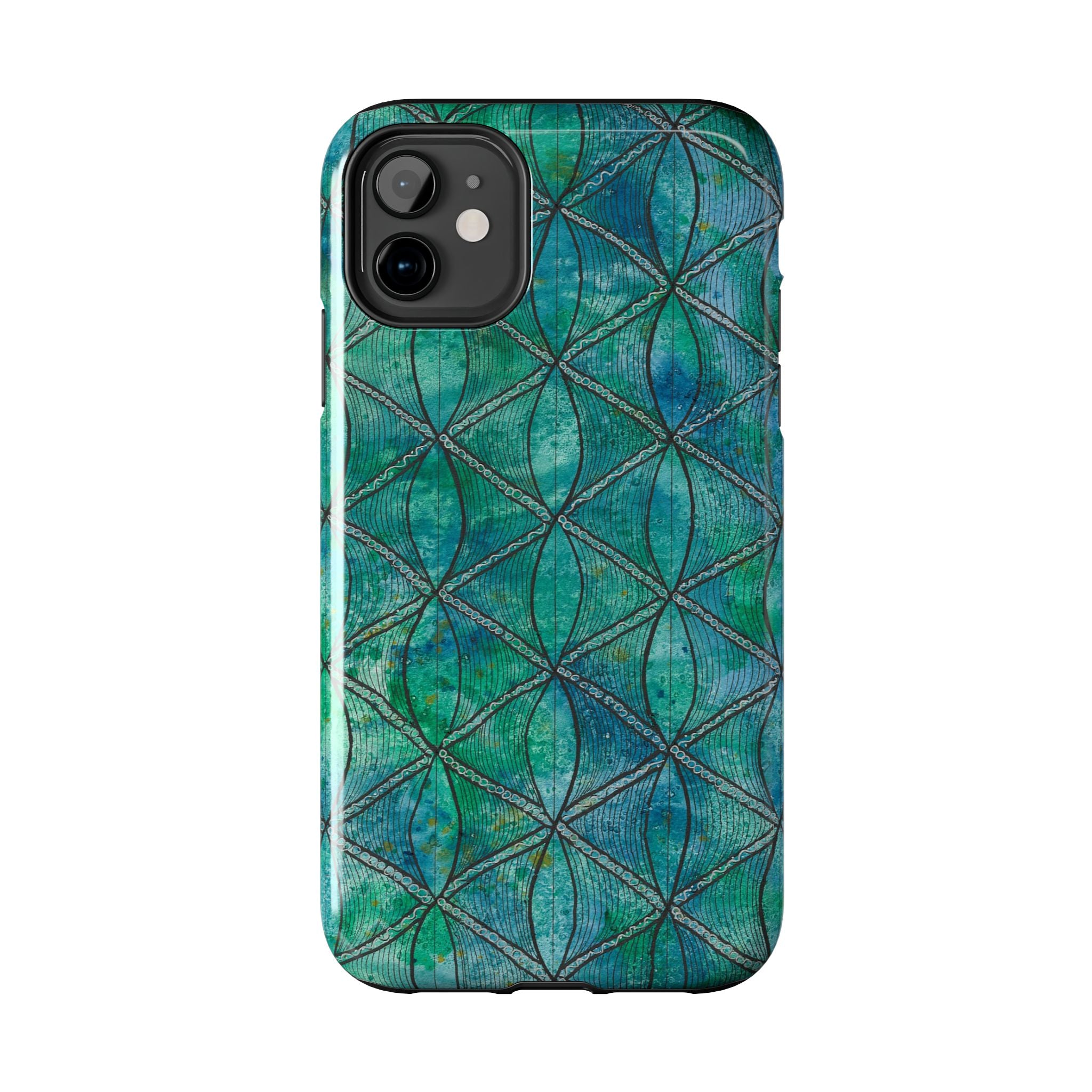 Tough Phone Case - All iPhones and Samsung Galaxys - Exciting Abstract Design #58 How's the Serenity