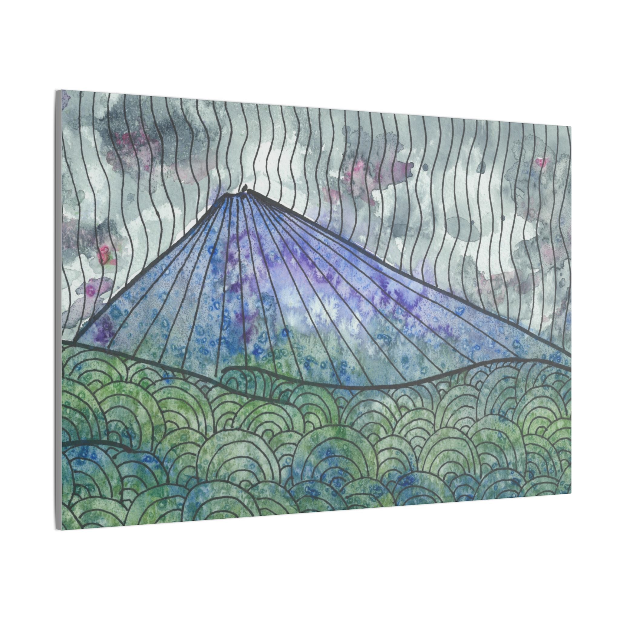 Large Colourful Wall Art, Canvas Prints, For Office, Bedroom or Living Room, or Special Gift #90 Rtanj Pyramid - Serbia