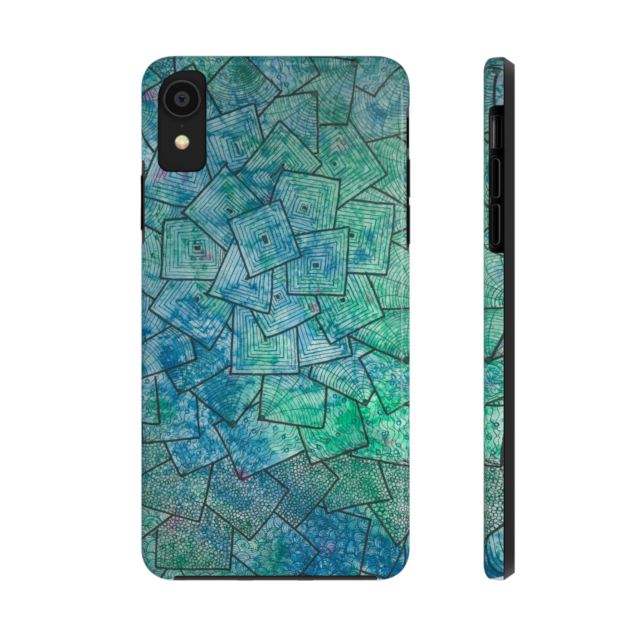 Tough Phone Case - All iPhones and Samsung Galaxys - Exciting Abstract Design #65 And The Answer Is
