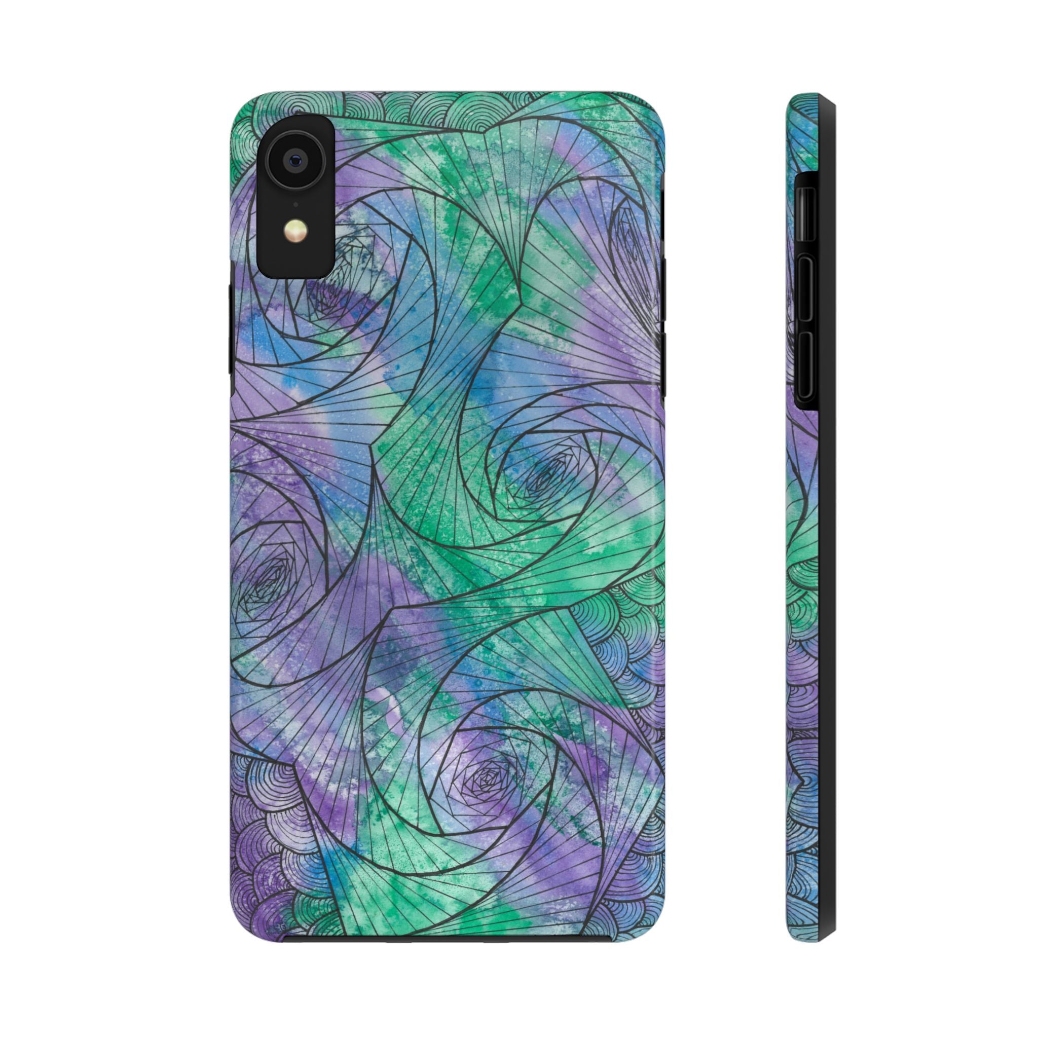 Tough Phone Case - All iPhones and Samsung Galaxys - Exciting Abstract Design  #50 If Not Now When