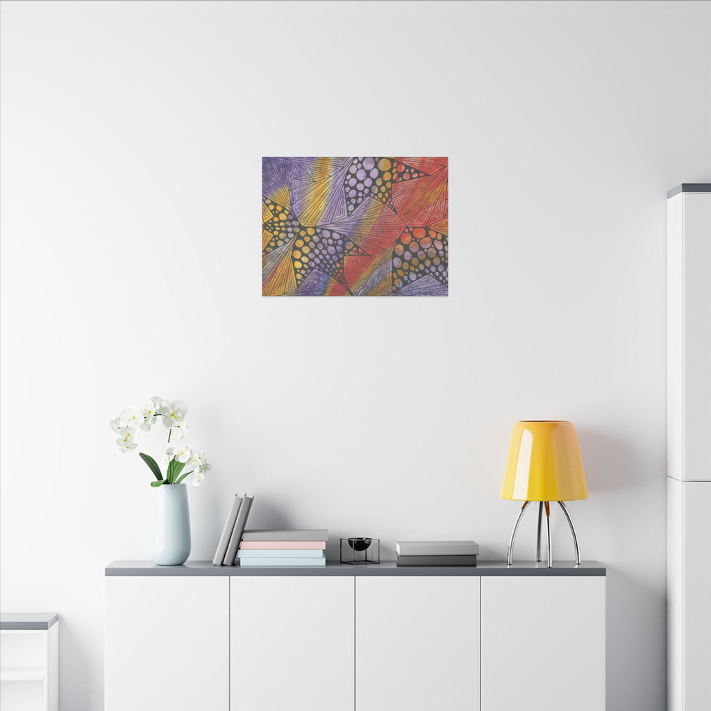 Large Colourful Wall Art, Canvas Prints, For Office, Bedroom or Living Room, or Special Gift #82 Fighting Delusions