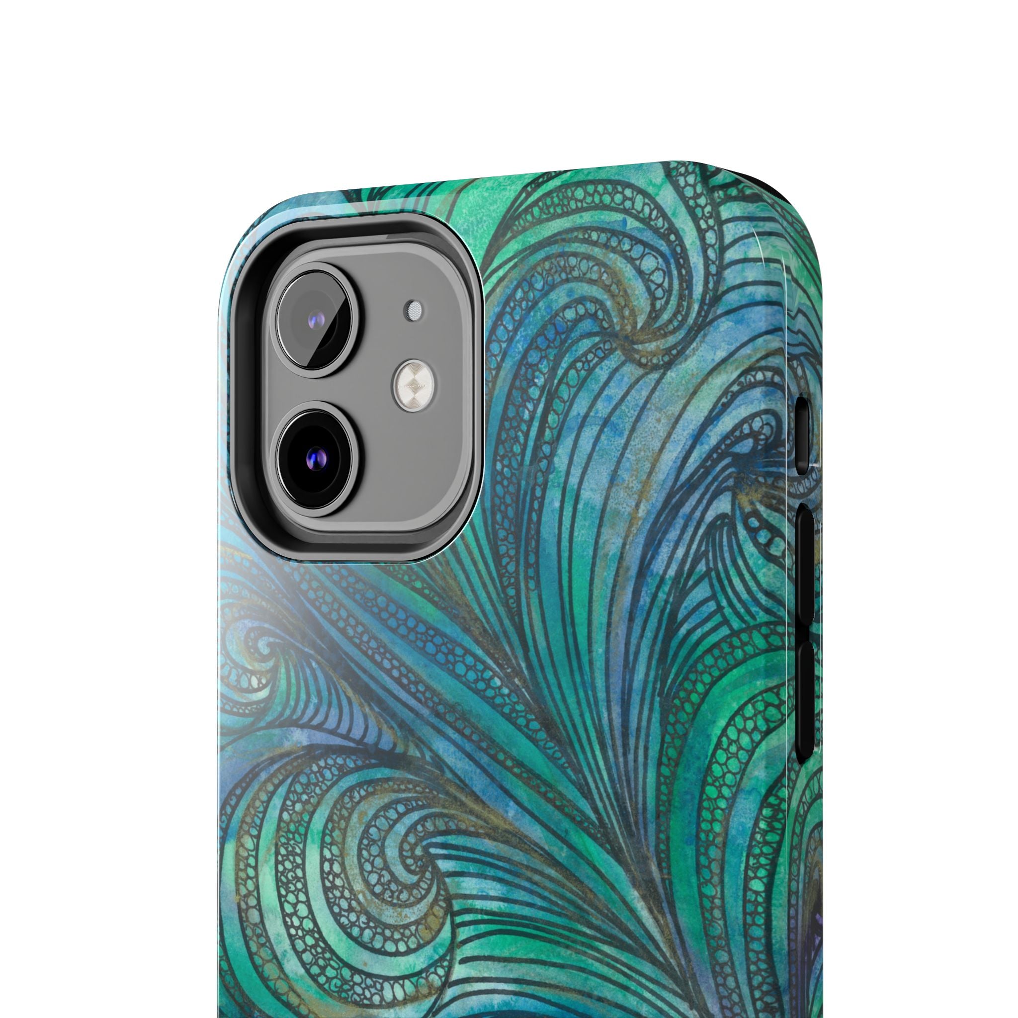 Tough Phone Case - All iPhones and Samsung Galaxys - Exciting Abstract Design #71 Call Of The Sea