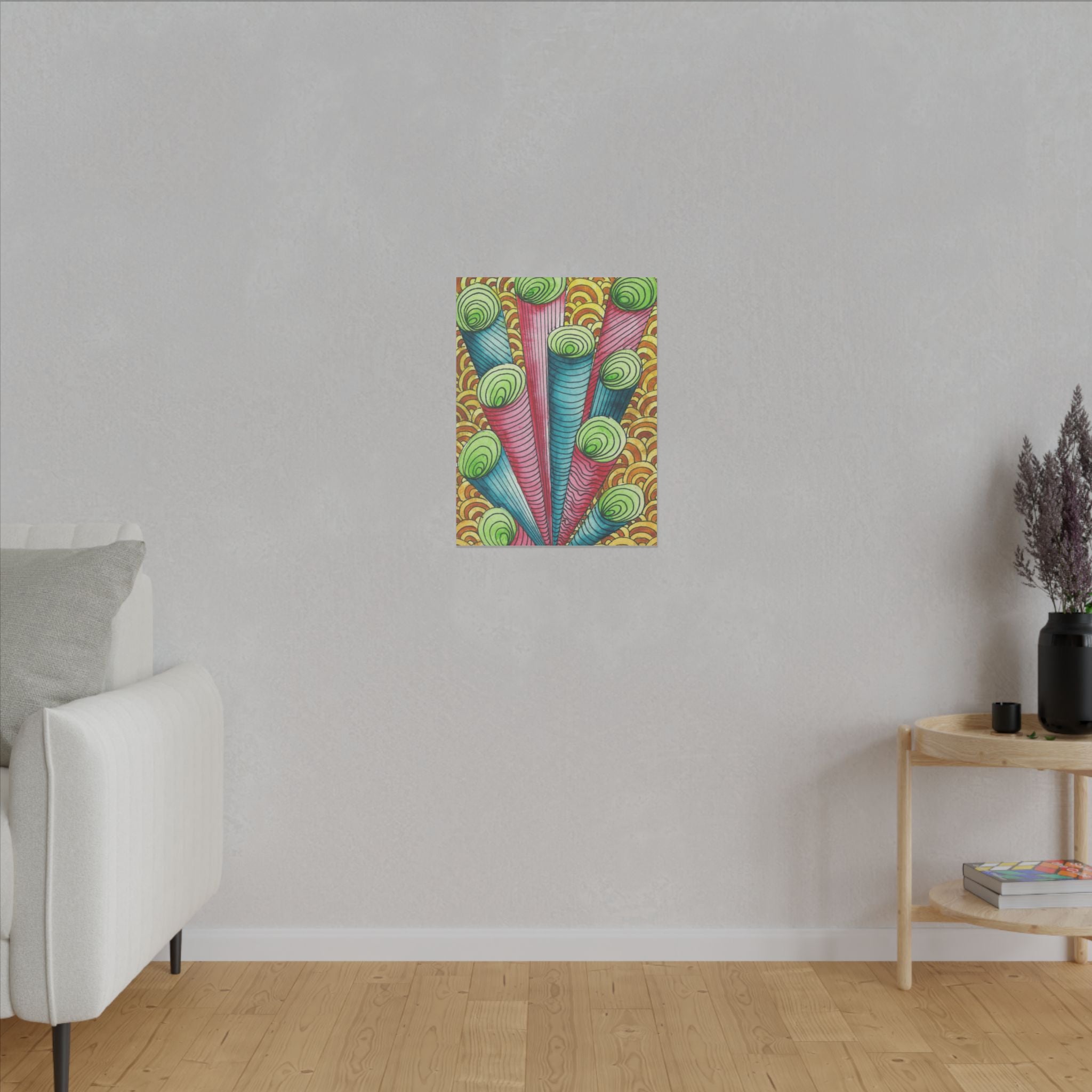 Large Colourful Wall Art, Canvas Prints, For Office, Bedroom or Living Room, or Special Gift #93 On A Mission