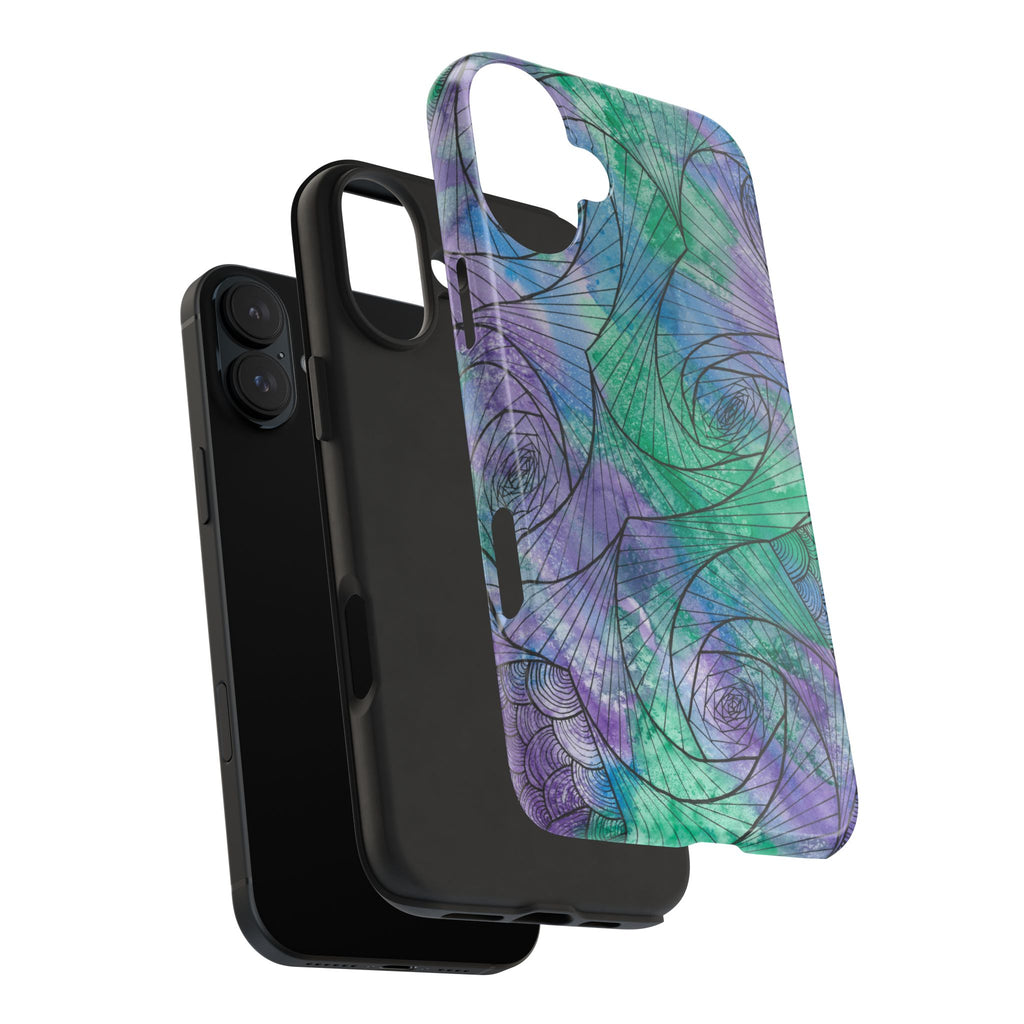 Tough Phone Case - All iPhones and Samsung Galaxys - Exciting Abstract Design  #50 If Not Now When