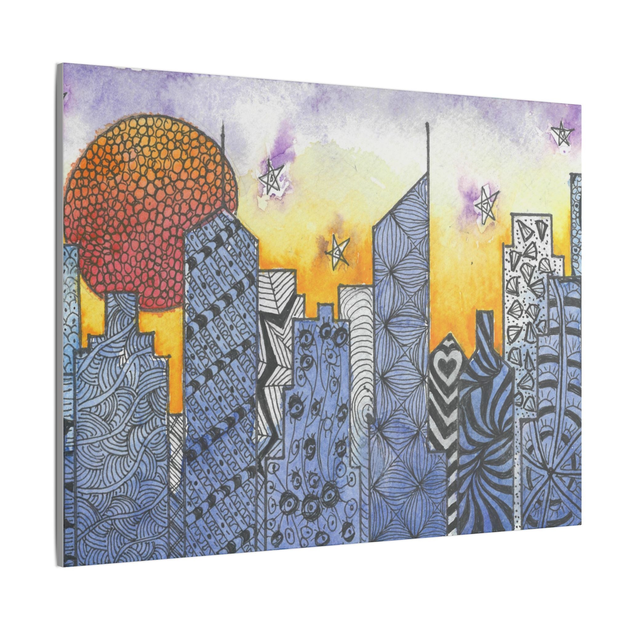 Large Colourful Wall Art, Canvas Prints, For Office, Bedroom or Living Room, or Special Gift #5 In The Shadows