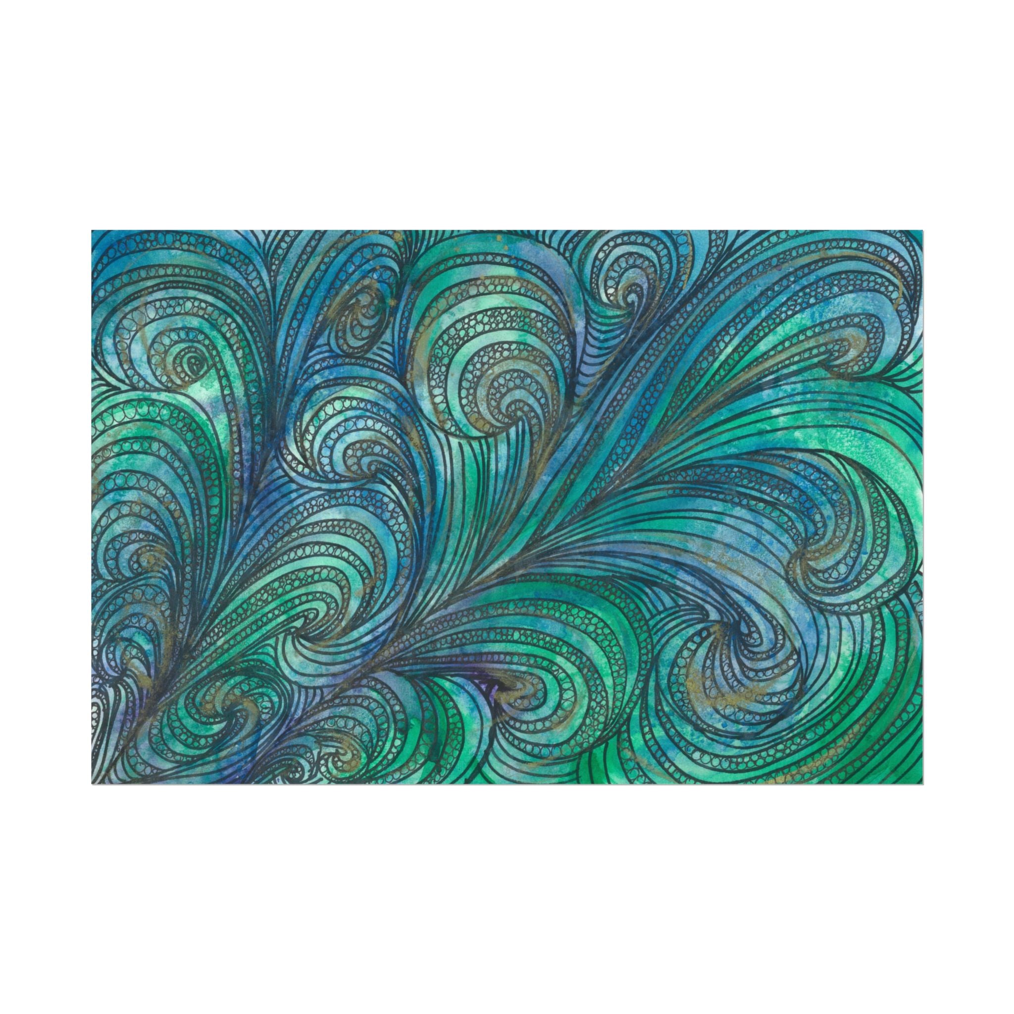 Large Colourful Wall Art, Posters & Prints, For Office, Bedroom or Living Room, or Special Gift #71 Call Of The Sea