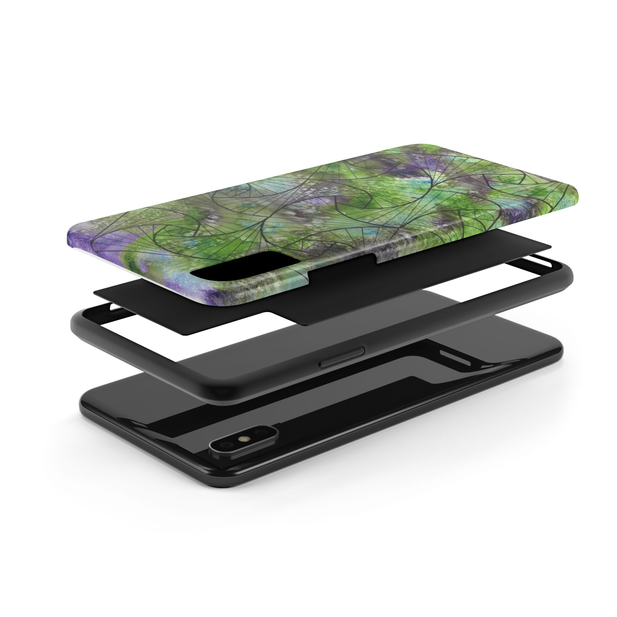 Tough Phone Case - All iPhones and Samsung Galaxys - Exciting Abstract Design #55 Of Course I'm Sure!
