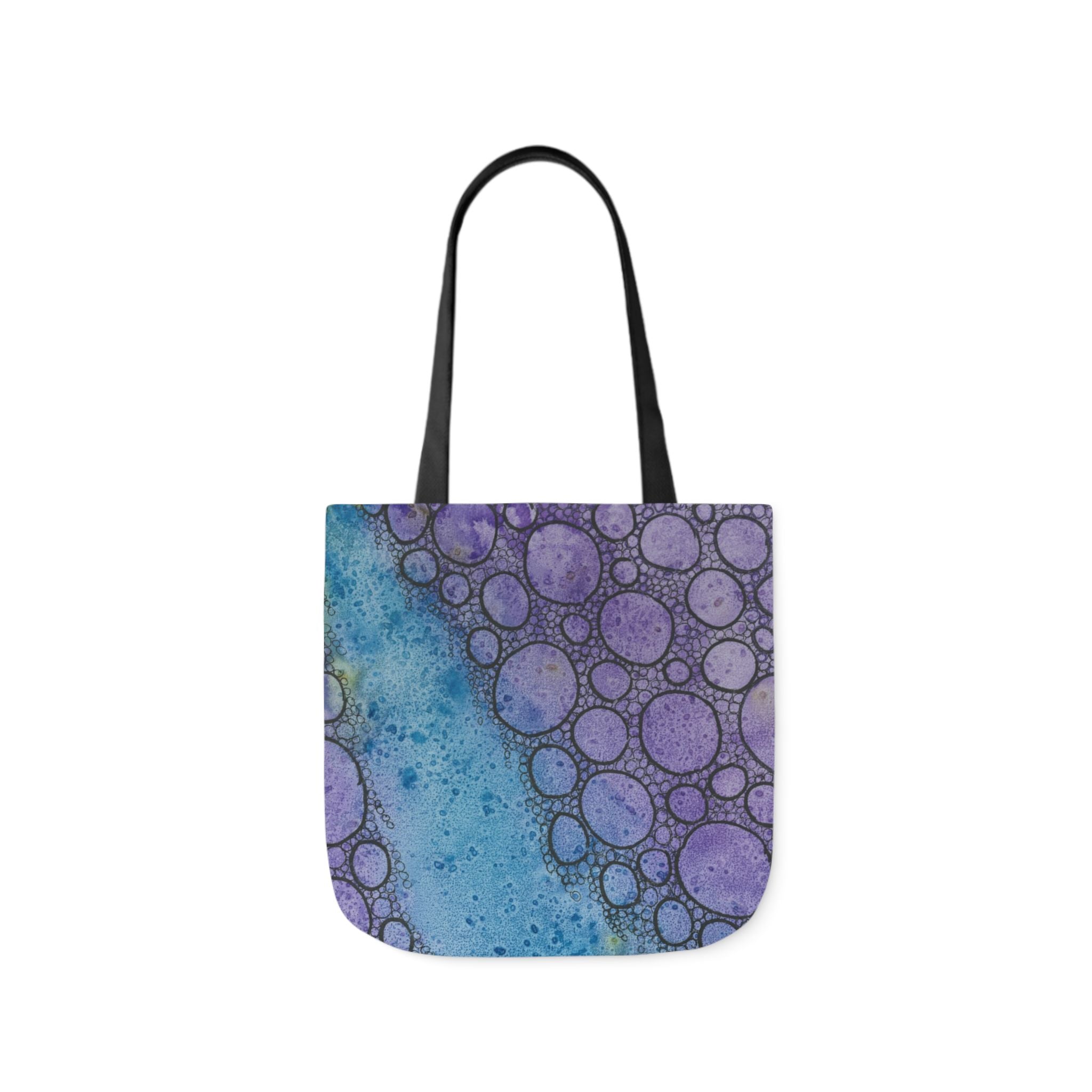 Canvas Tote Bags, Colourful Abstract Designs, 5-Color Straps, 3 Sizes.  For Family and friends or a Special Gift #66 Beam Me Up Scotty