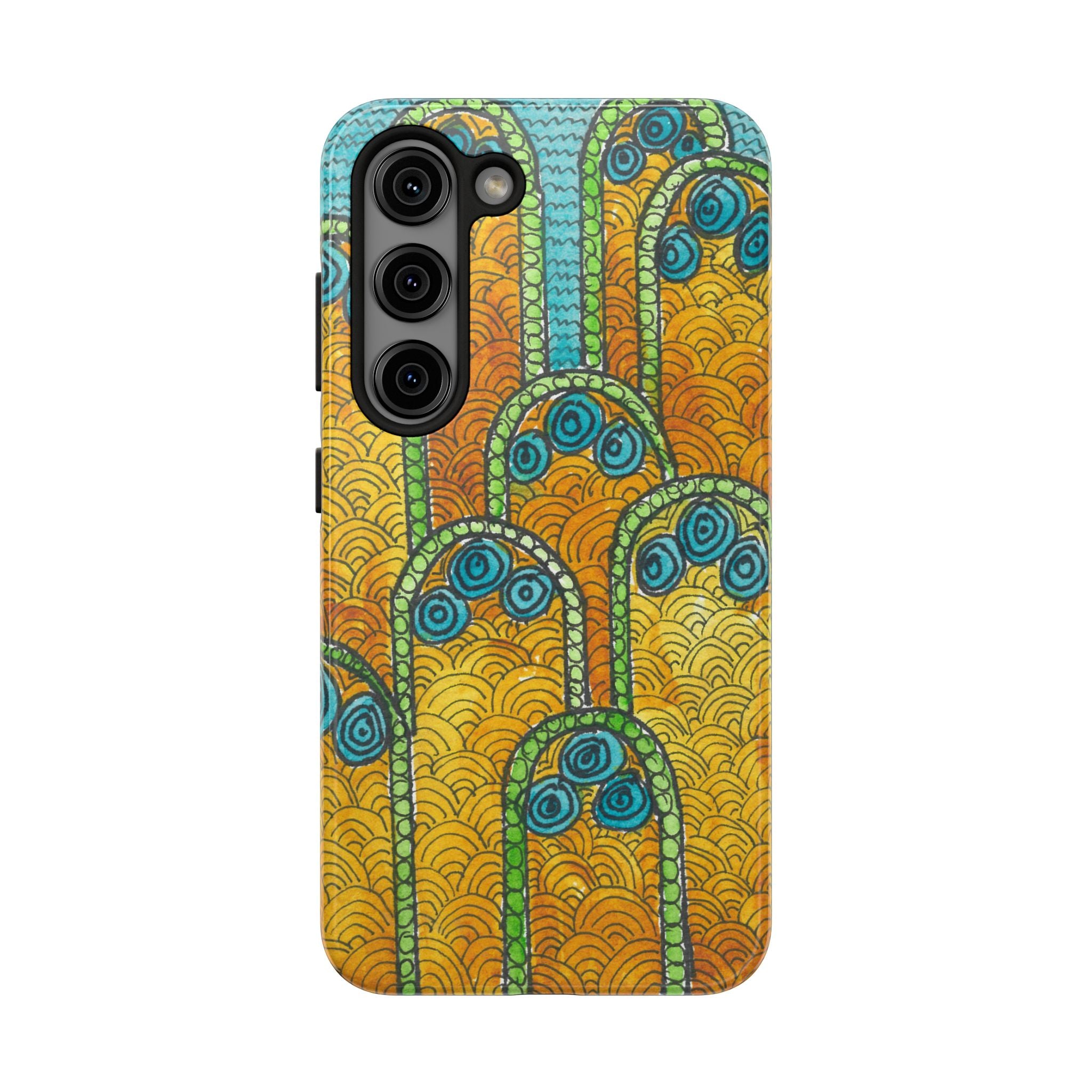 Tough Phone Case - All iPhones and Samsung Galaxys - Exciting Abstract Design #87 Belgrade Impressions - Serbia