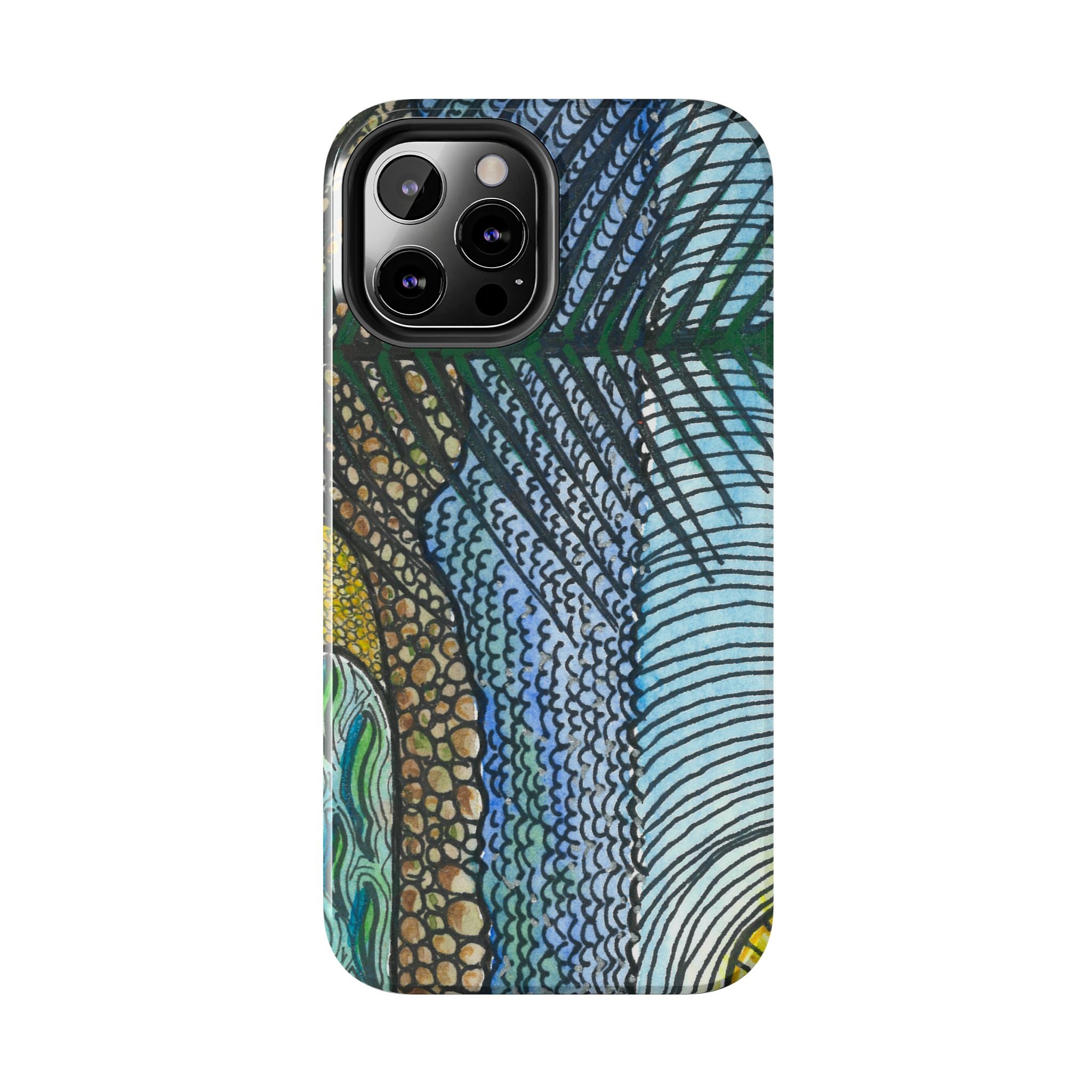 Tough Phone Case - All iPhones and Samsung Galaxys - Exciting Abstract Design #47 Cottesloe