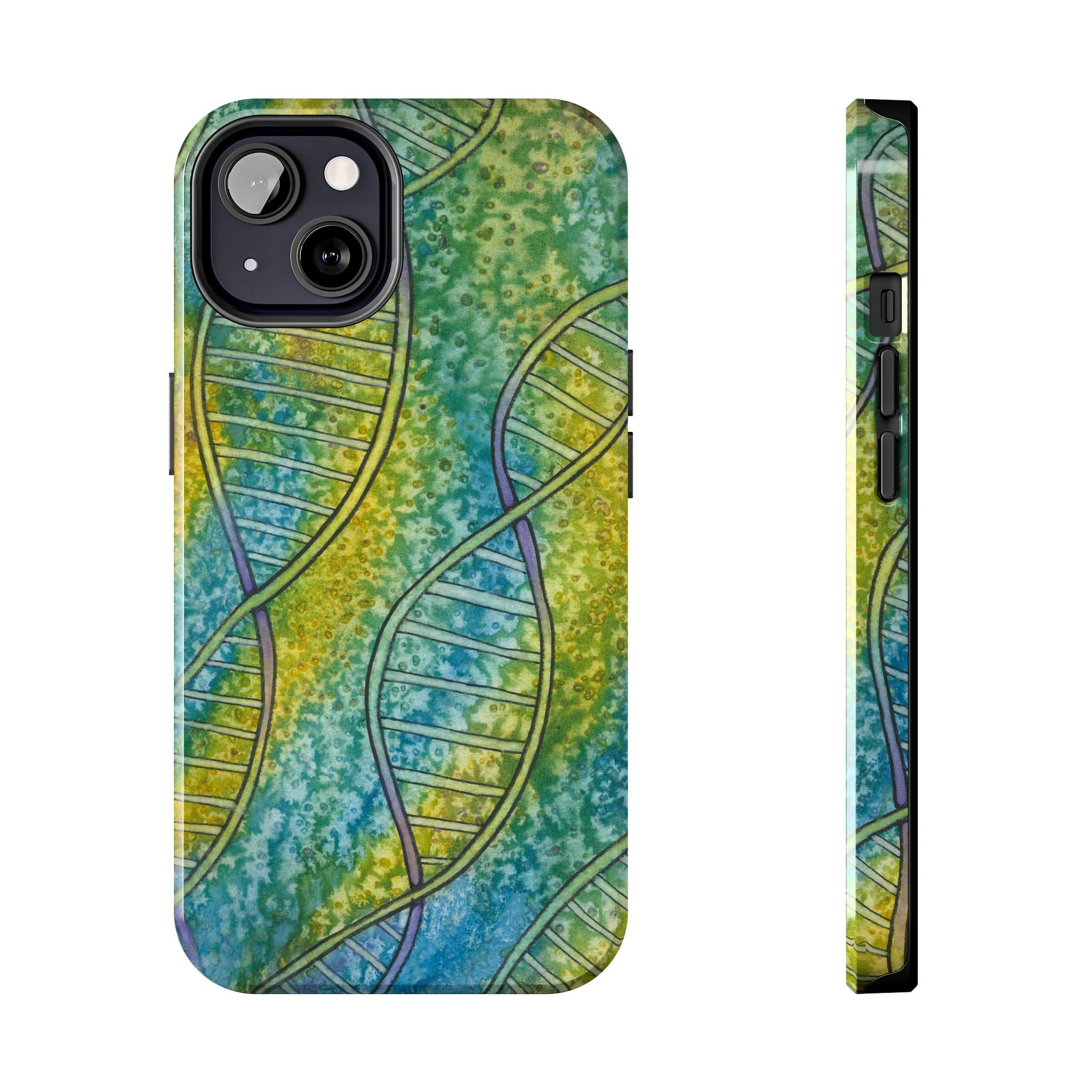 Tough Phone Case - All iPhones and Samsung Galaxys - Exciting Abstract Design #99 Crop of DNA