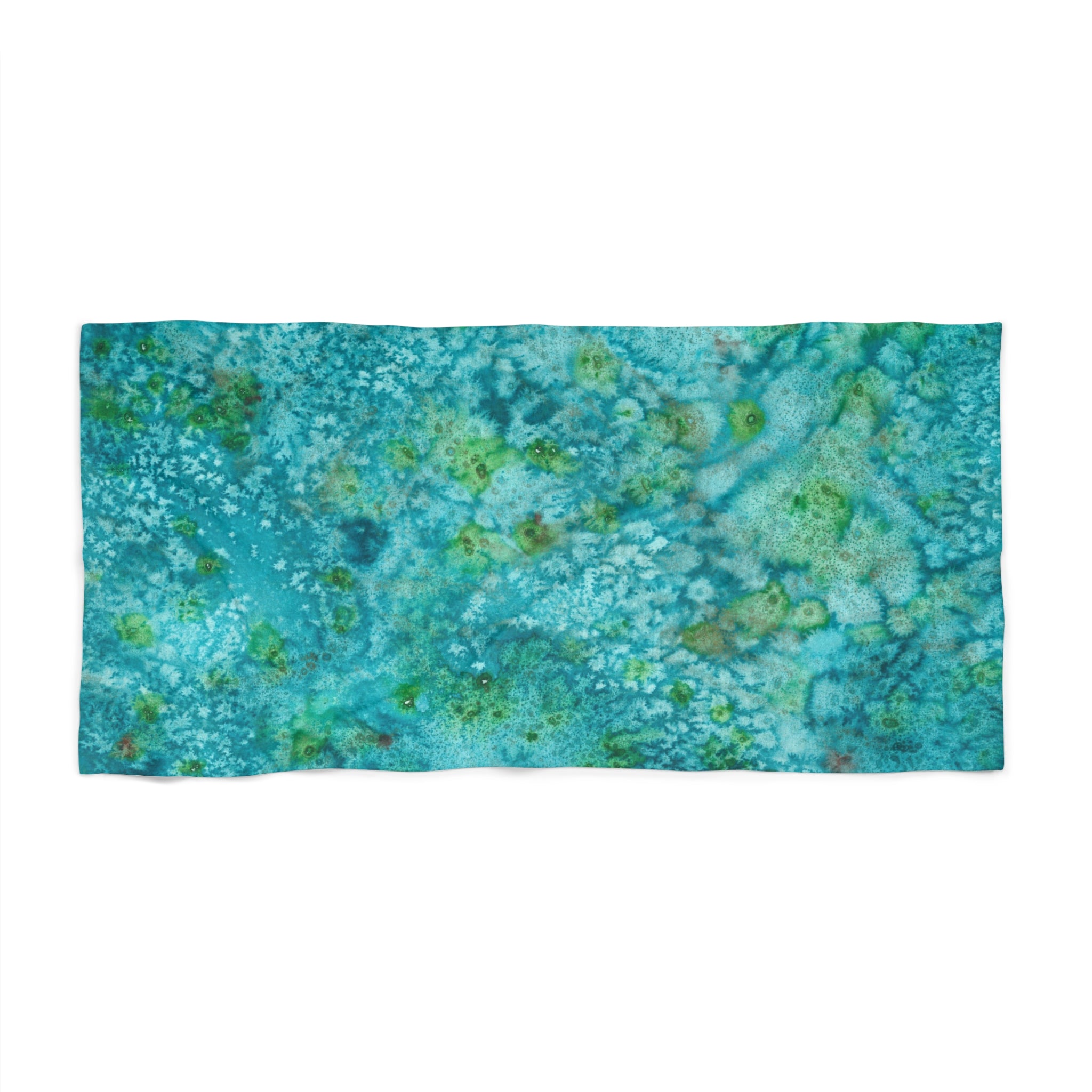 Colourful Abstract Beach Towels, Cotton Loop backing for Durability, 2 Sizes.  For Family and friends or a Special Gift #83 Who Am I Today