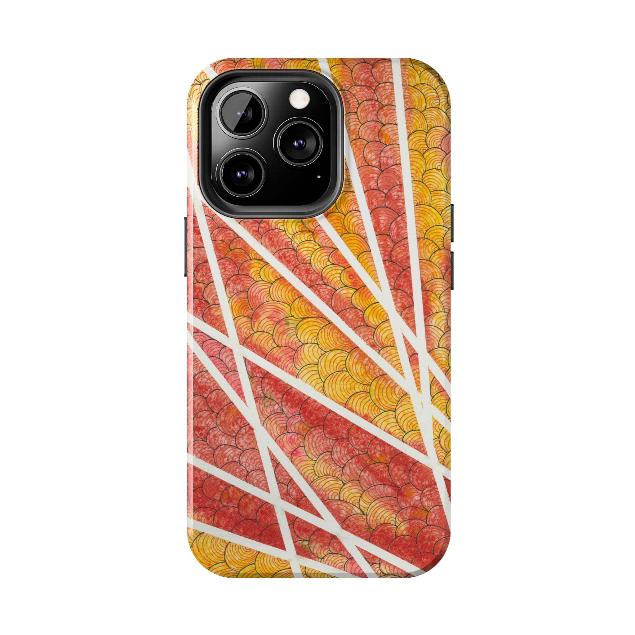 Tough Phone Case - All iPhones and Samsung Galaxys - Exciting Abstract Design #67 Max Mimosa
