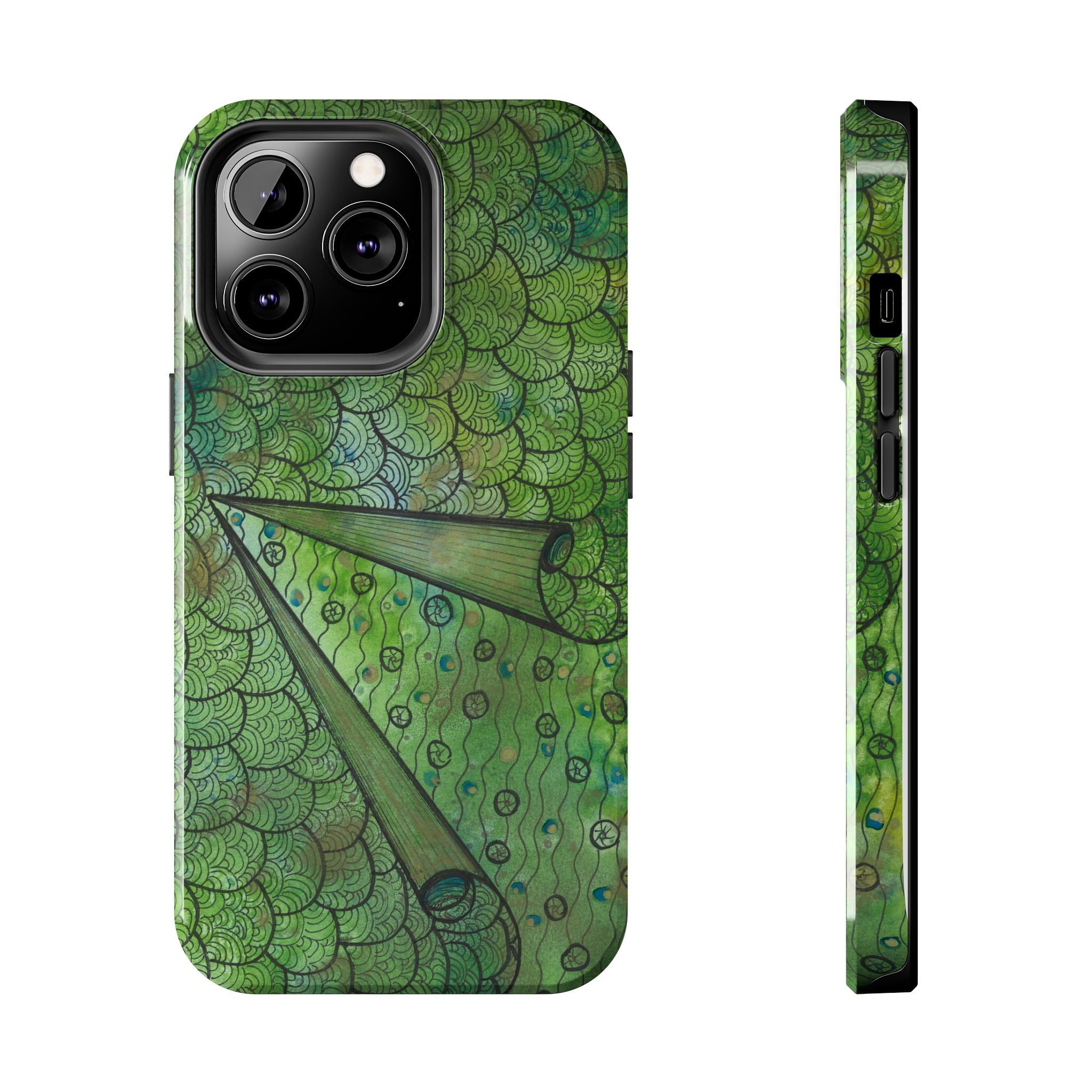 Tough Phone Case - All iPhones and Samsung Galaxys - Exciting Abstract Design #69 New Horizons