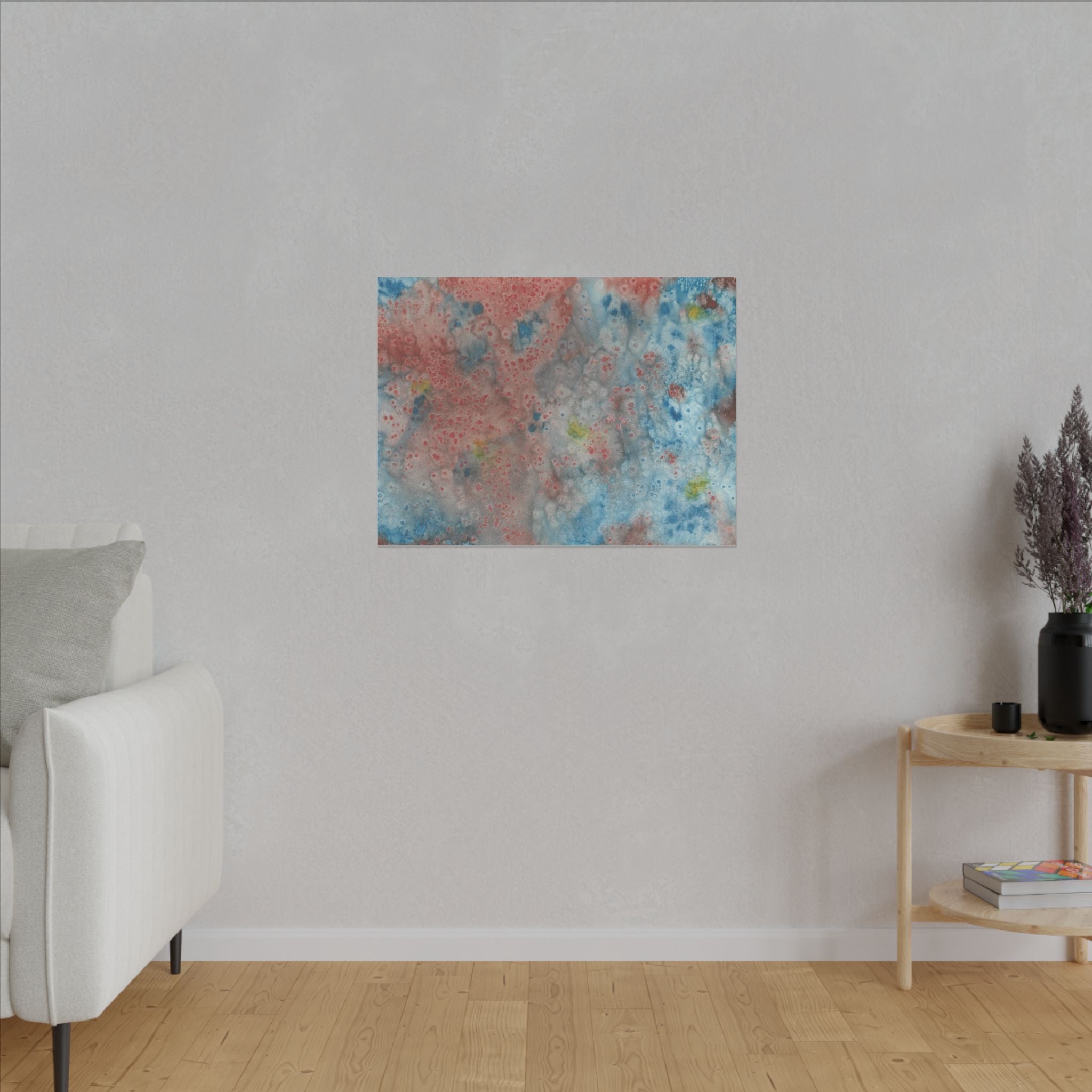 Large Colourful Wall Art, Canvas Prints, For Office, Bedroom or Living Room, or Special Gift #53 The Reef