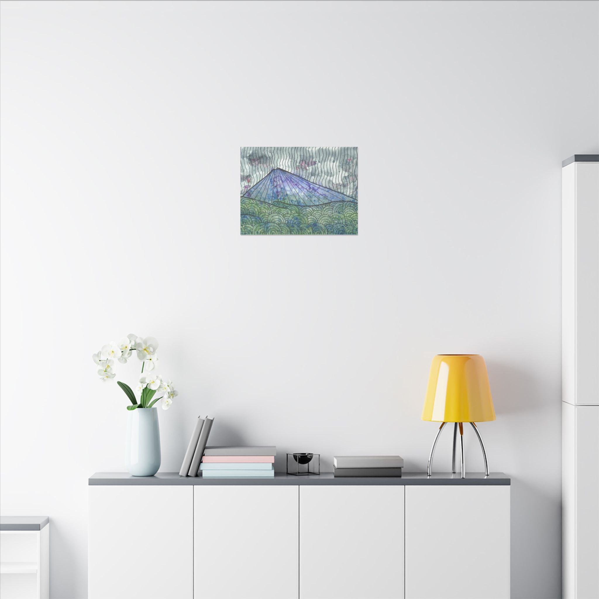 Large Colourful Wall Art, Canvas Prints, For Office, Bedroom or Living Room, or Special Gift #90 Rtanj Pyramid - Serbia