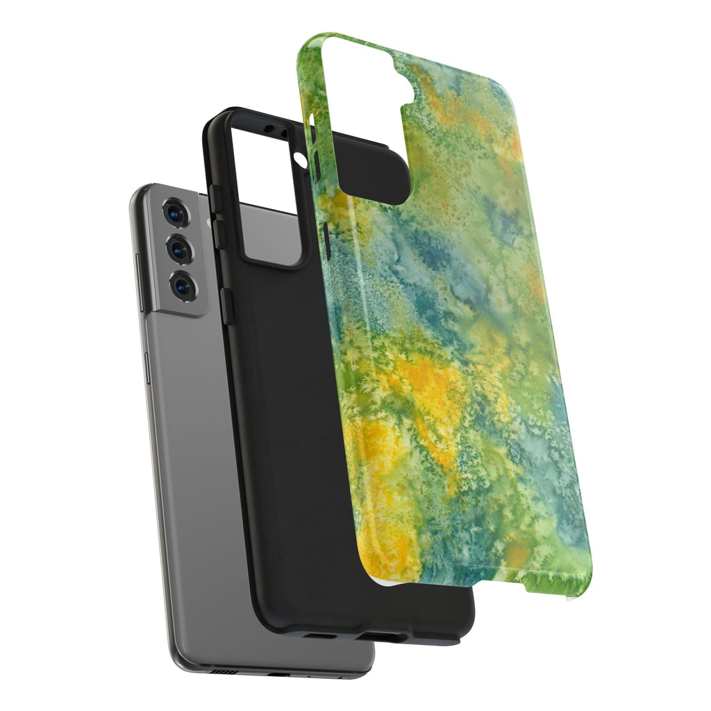 Tough Phone Case - All iPhones and Samsung Galaxys - Exciting Abstract Design #52 View From Above
