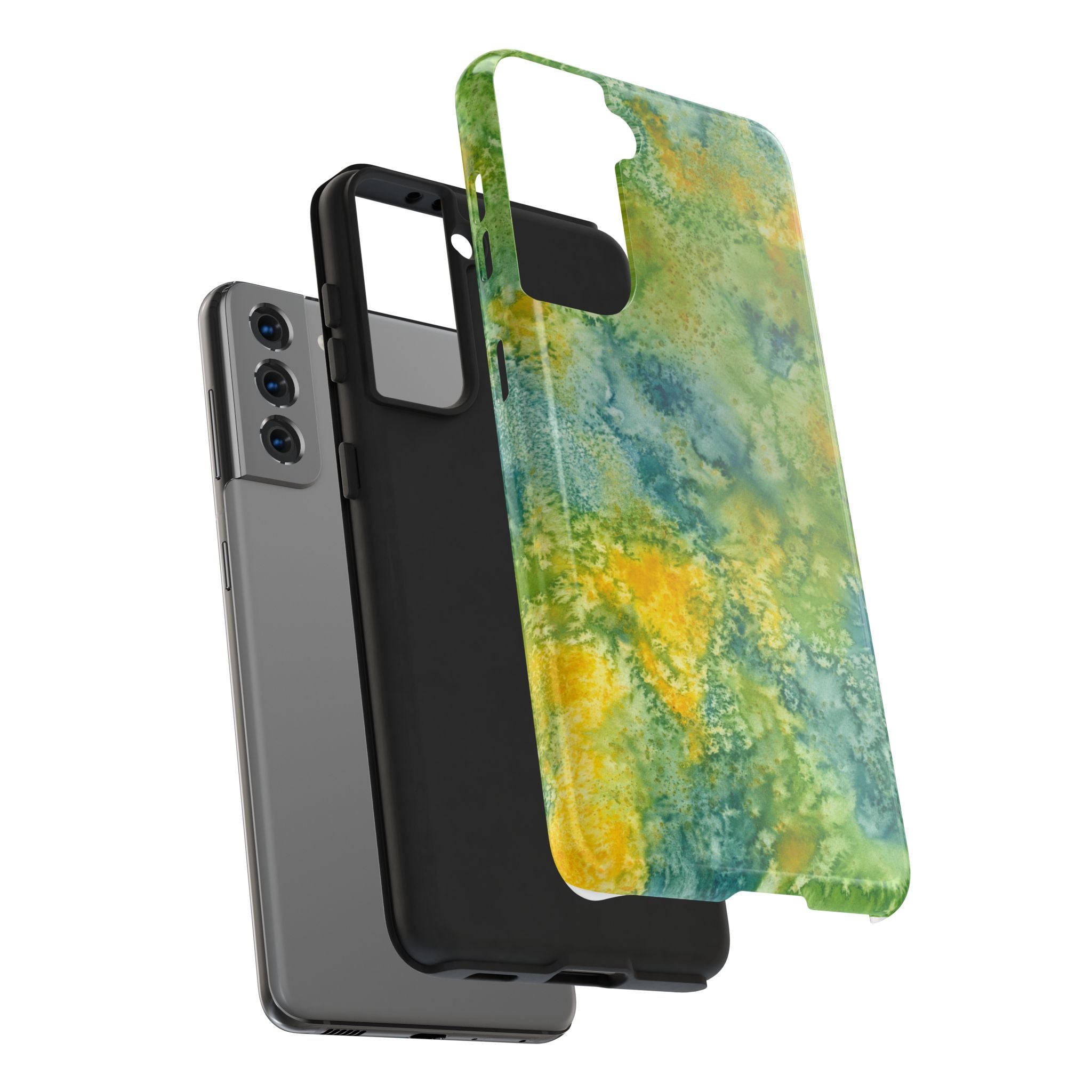 Tough Phone Case - All iPhones and Samsung Galaxys - Exciting Abstract Design #52 View From Above