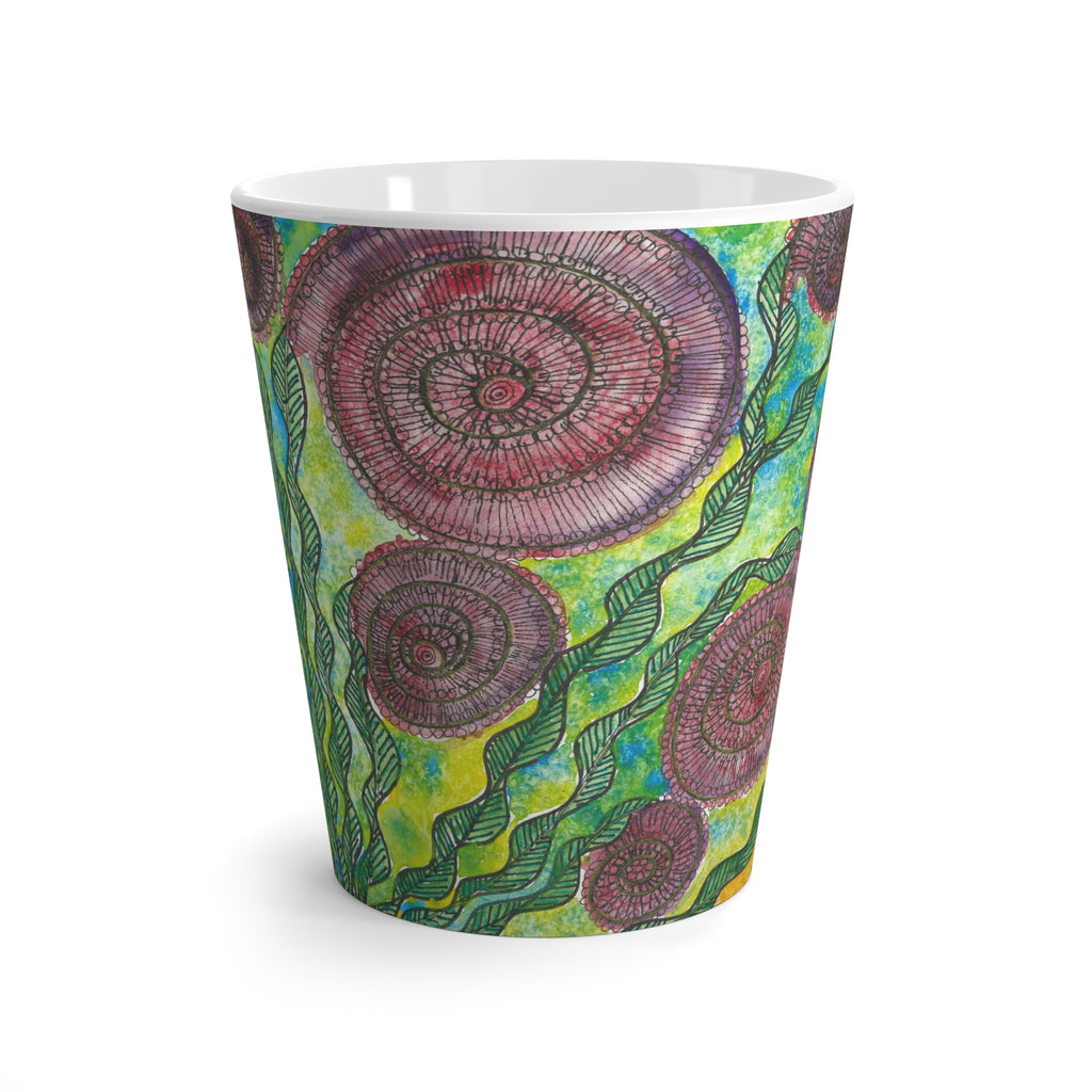 Coffee Mugs and Cups. Colourful Abstract Designs. Perfect for Home, Office or Special Gift #35 Beetroot To Yourself