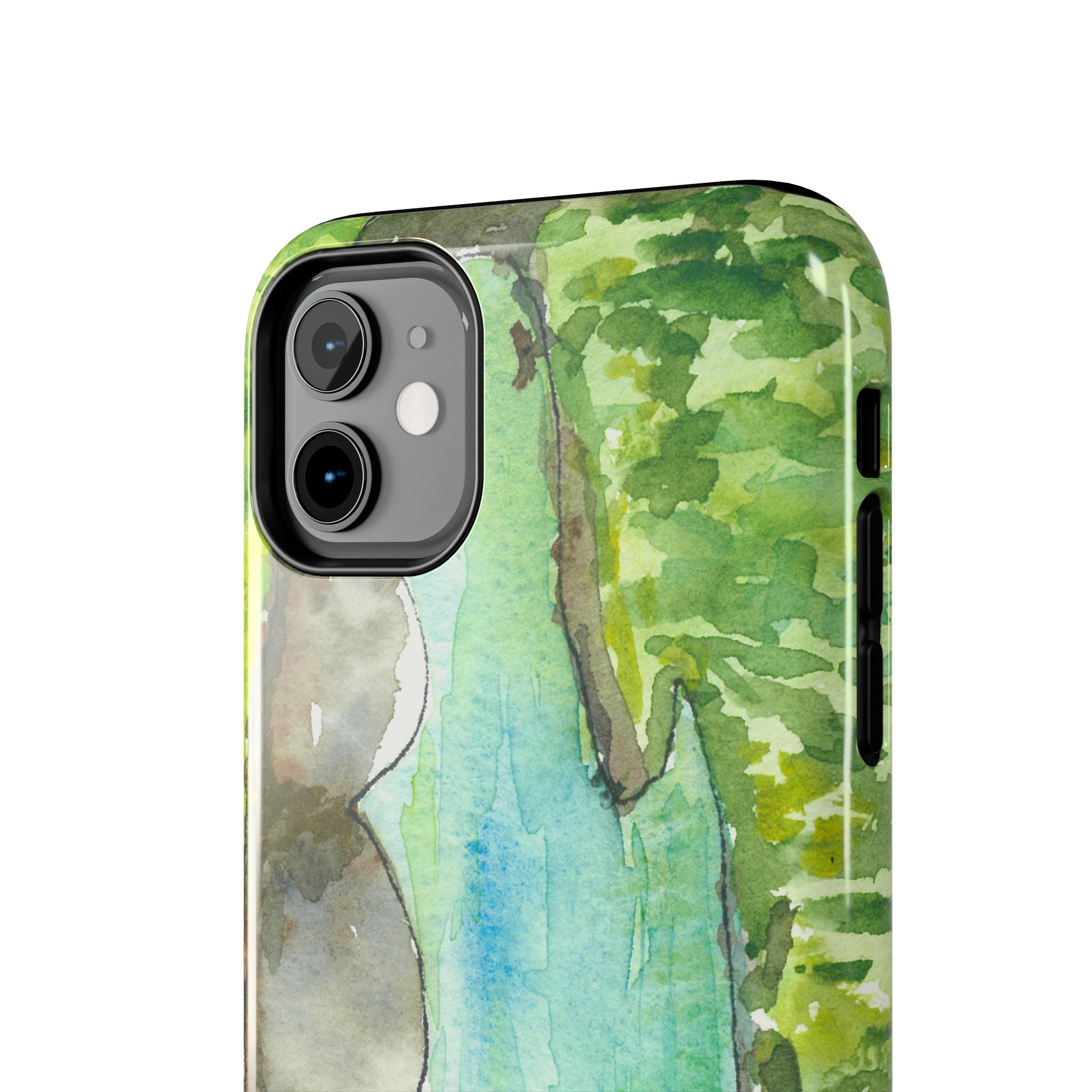 Tough Phone Case - All iPhones and Samsung Galaxys - Exciting Abstract Design #88 Tara River - Montenegro
