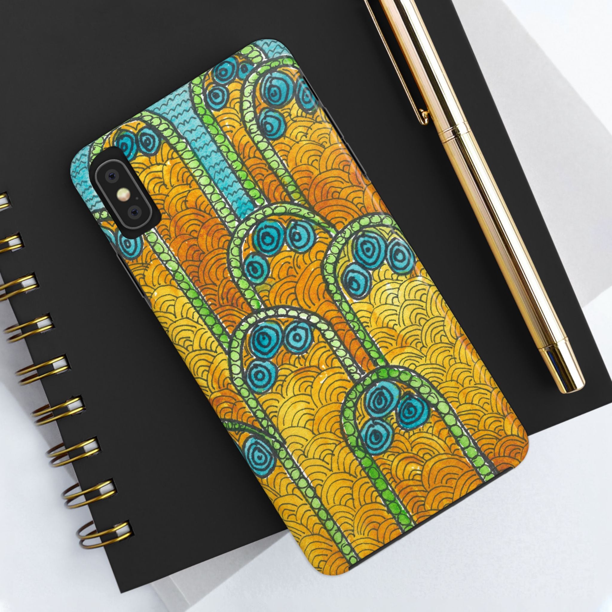 Tough Phone Case - All iPhones and Samsung Galaxys - Exciting Abstract Design #87 Belgrade Impressions - Serbia