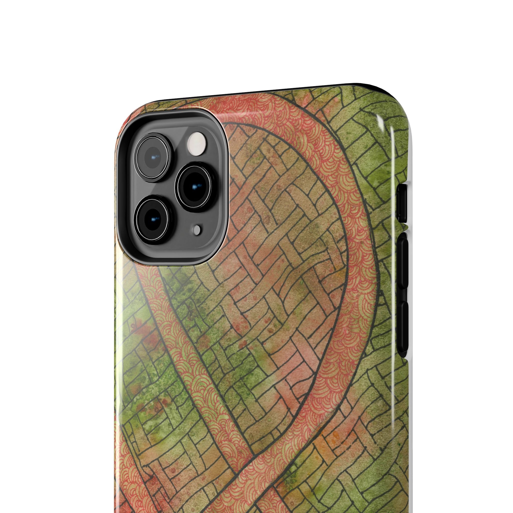 Tough Phone Case - All iPhones and Samsung Galaxys - Exciting Abstract Design #57 Celtic Flavours