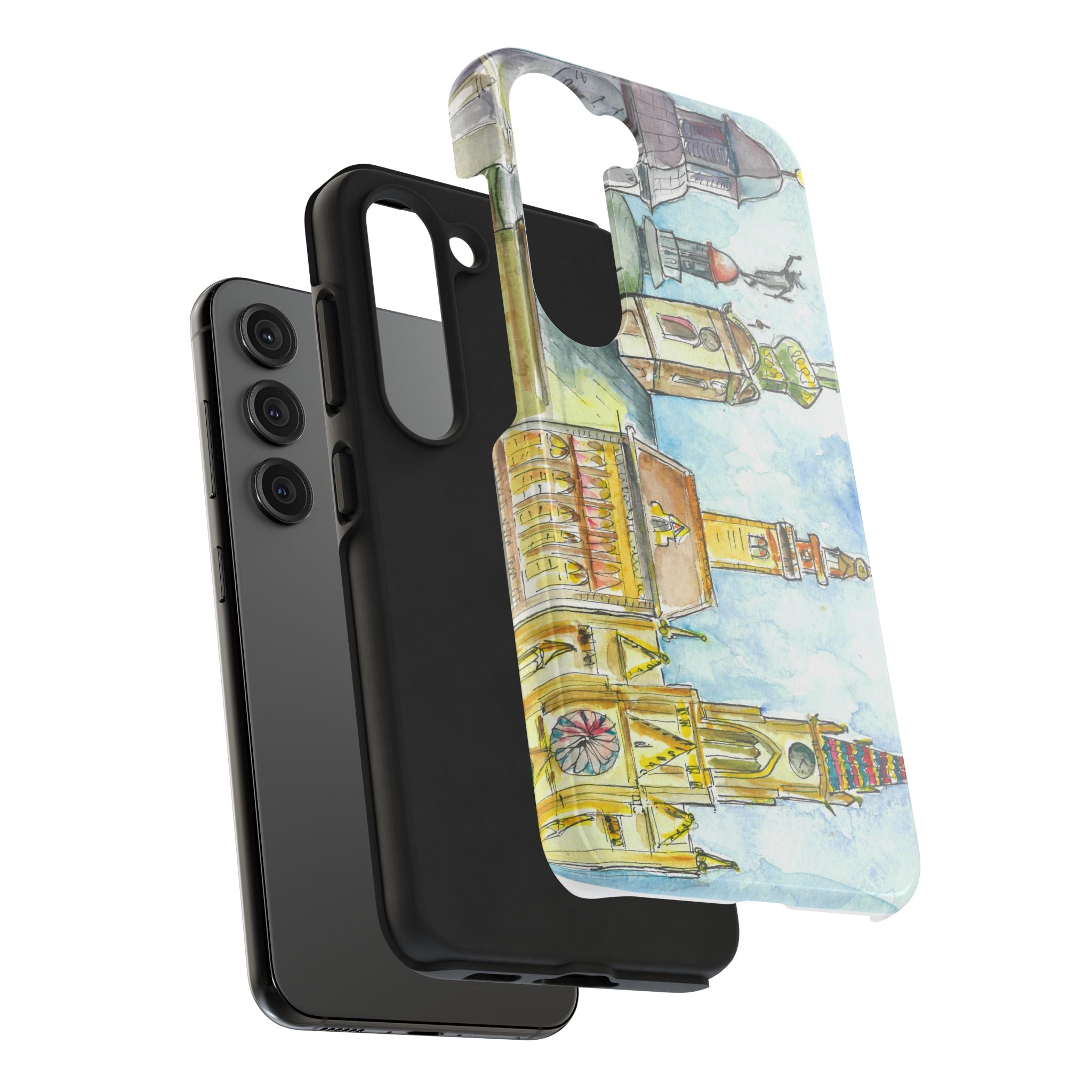 Tough Phone Case - All iPhones and Samsung Galaxys - Exciting Abstract Design #95 Beautiful Novi Sad - Serbia