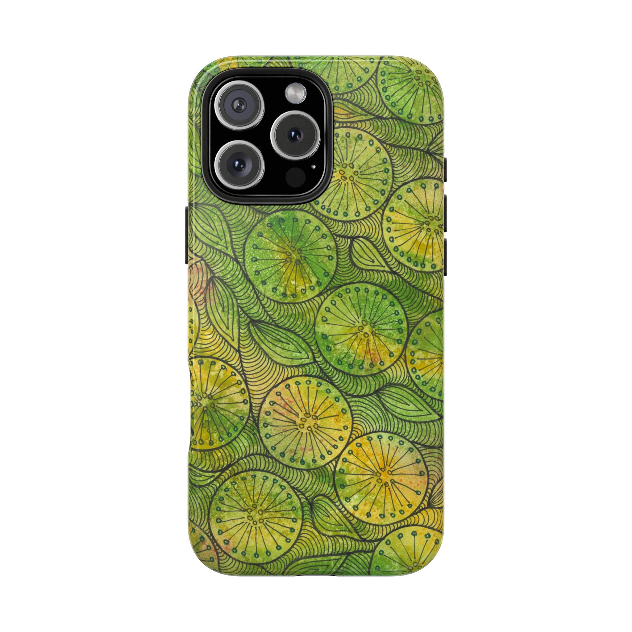 Tough Phone Case - All iPhones and Samsung Galaxys - Exciting Abstract Design #63 Margarita Mondays