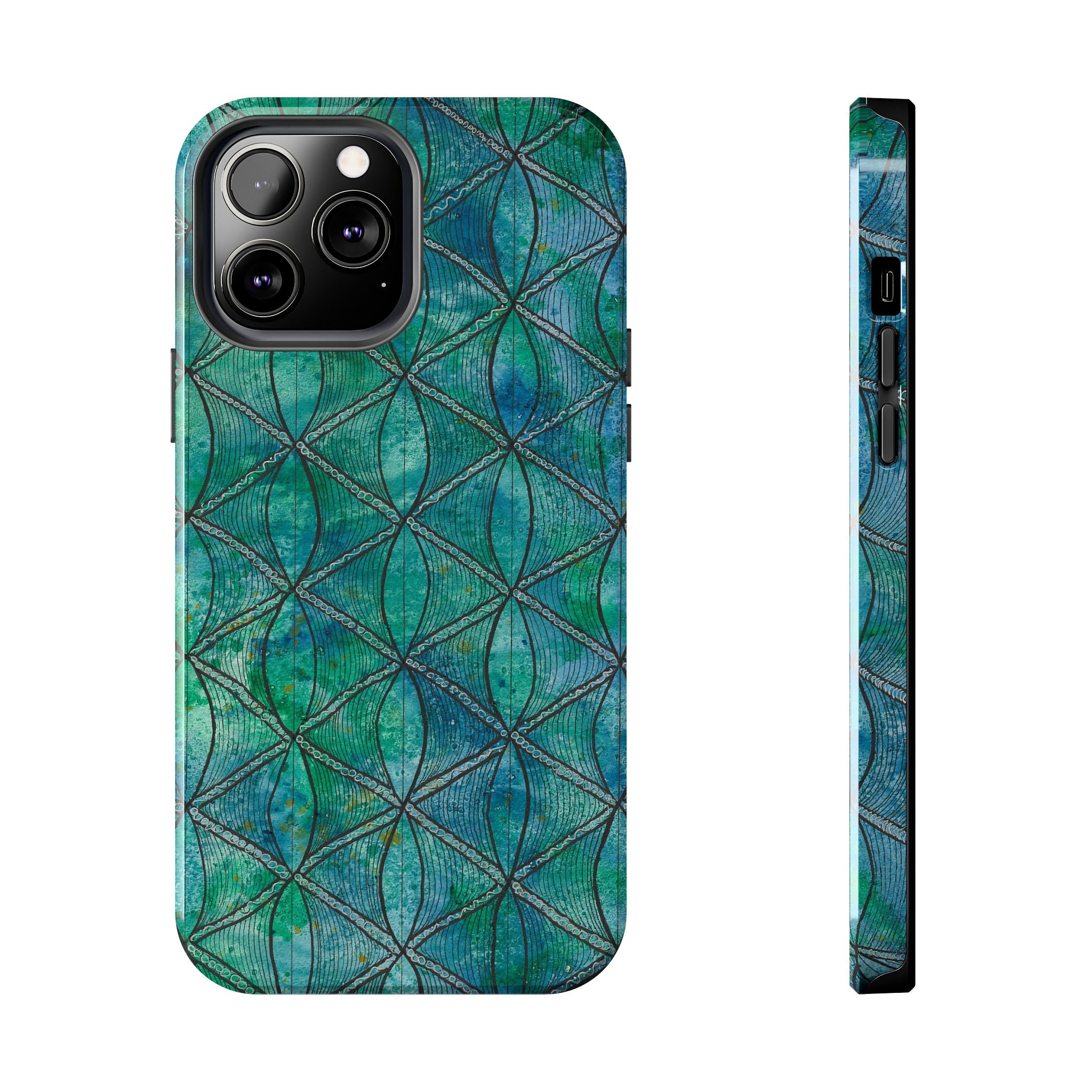 Tough Phone Case - All iPhones and Samsung Galaxys - Exciting Abstract Design #58 How's the Serenity