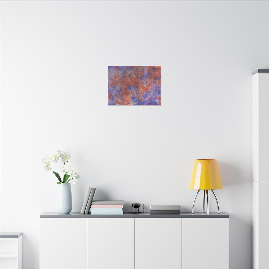Large Colourful Wall Art, Canvas Prints, For Office, Bedroom or Living Room, or Special Gift #51 In The Beginning