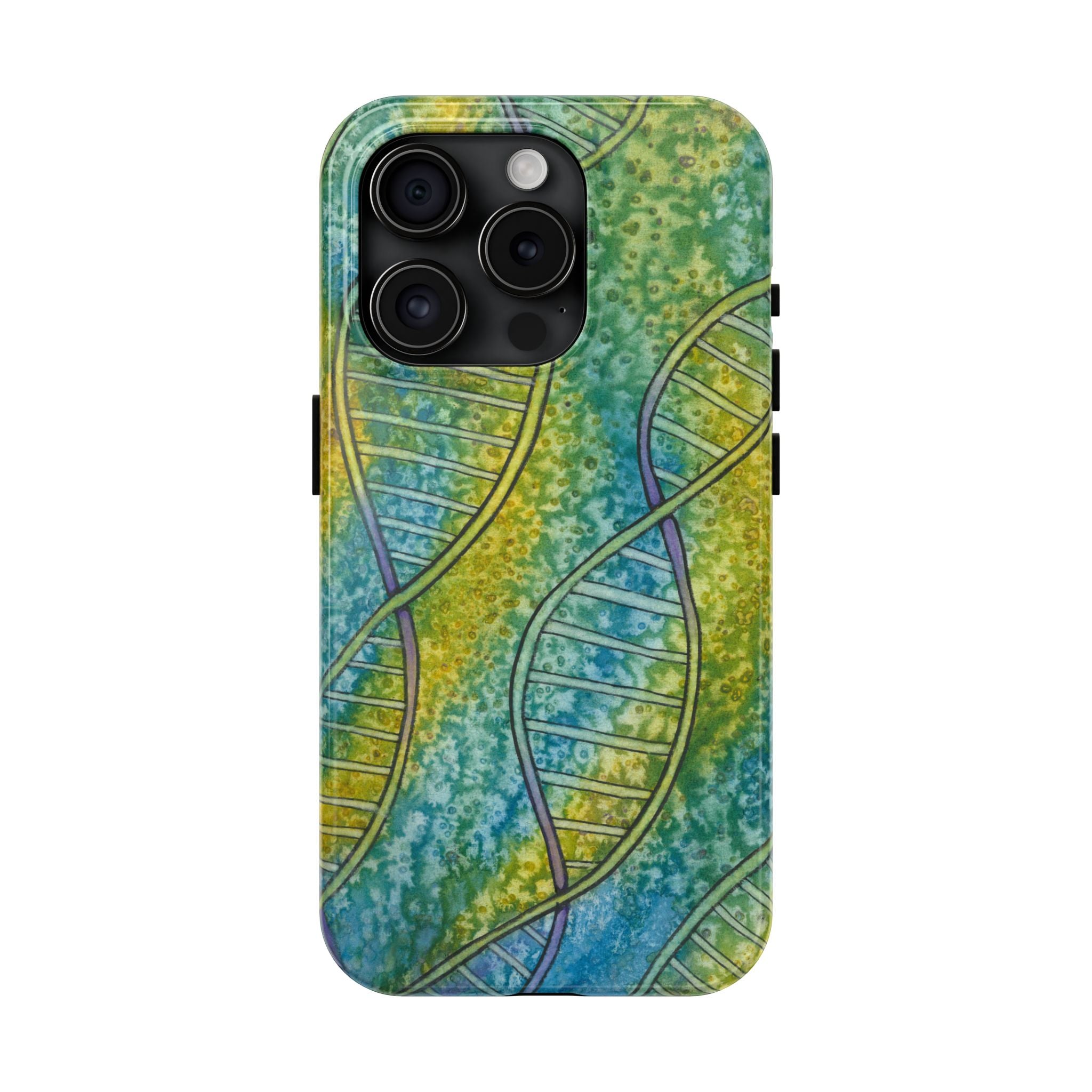 Tough Phone Case - All iPhones and Samsung Galaxys - Exciting Abstract Design #99 Crop of DNA