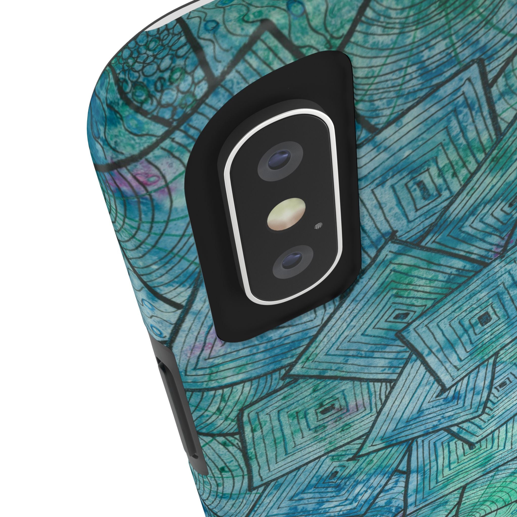 Tough Phone Case - All iPhones and Samsung Galaxys - Exciting Abstract Design #65 And The Answer Is