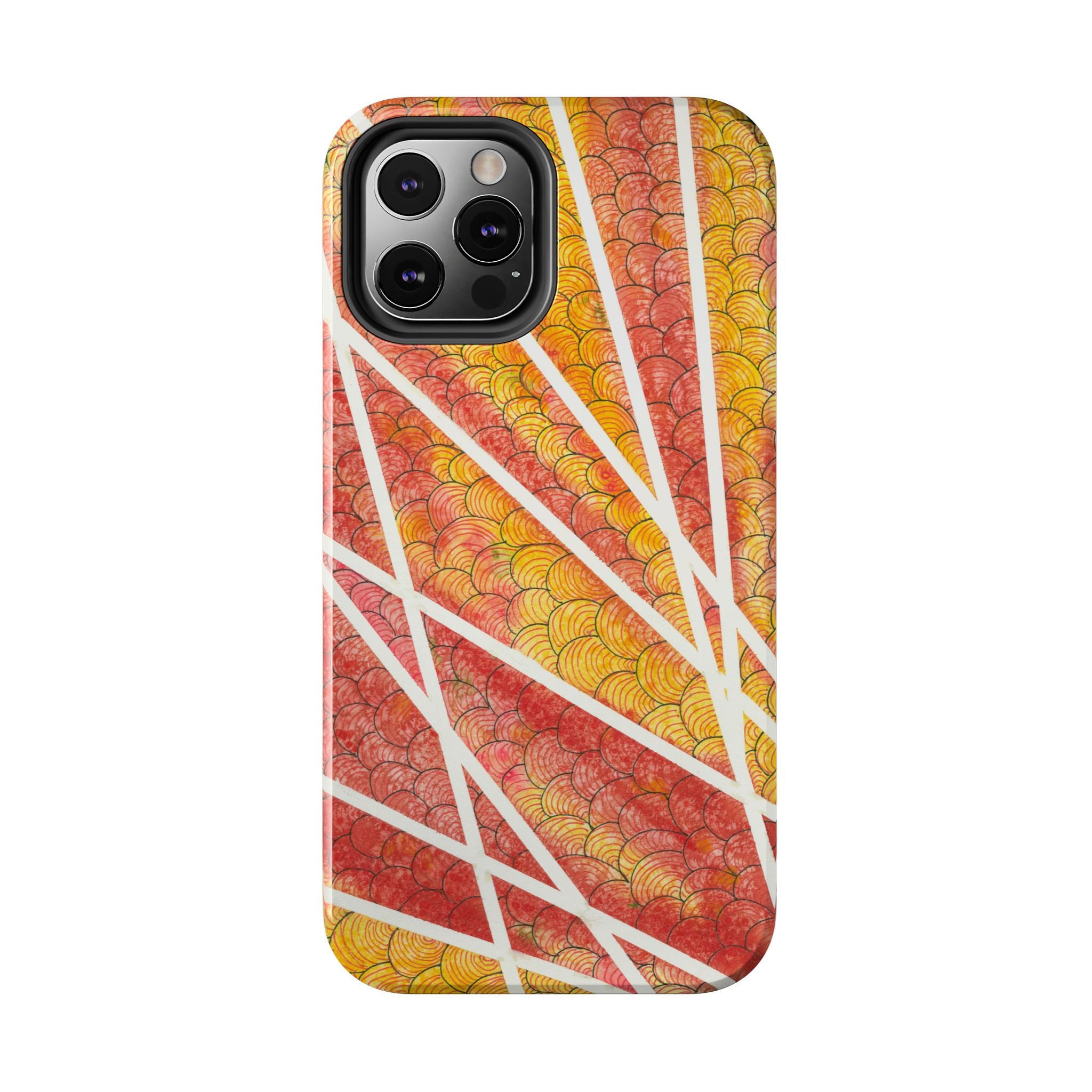 Tough Phone Case - All iPhones and Samsung Galaxys - Exciting Abstract Design #67 Max Mimosa