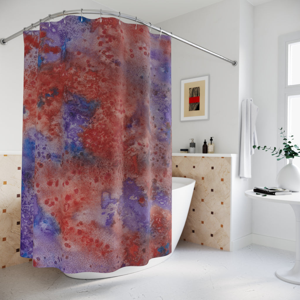 Beautiful Shower Curtains to Refresh Your Bathroom. Colourful Abstract Designs. Perfect For Your Bathroom or Special House-Warming Gift #51 In The Beginning