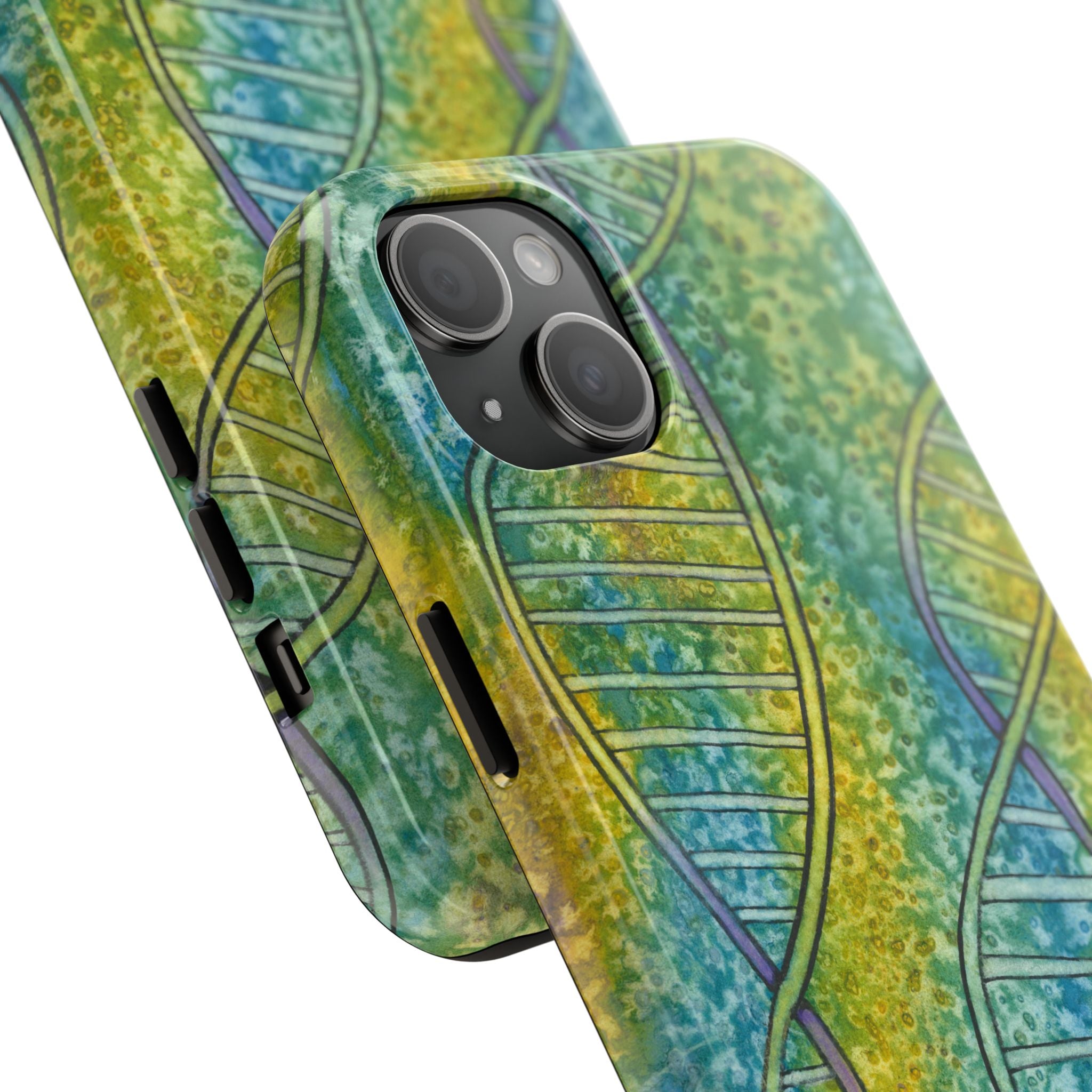 Tough Phone Case - All iPhones and Samsung Galaxys - Exciting Abstract Design #99 Crop of DNA