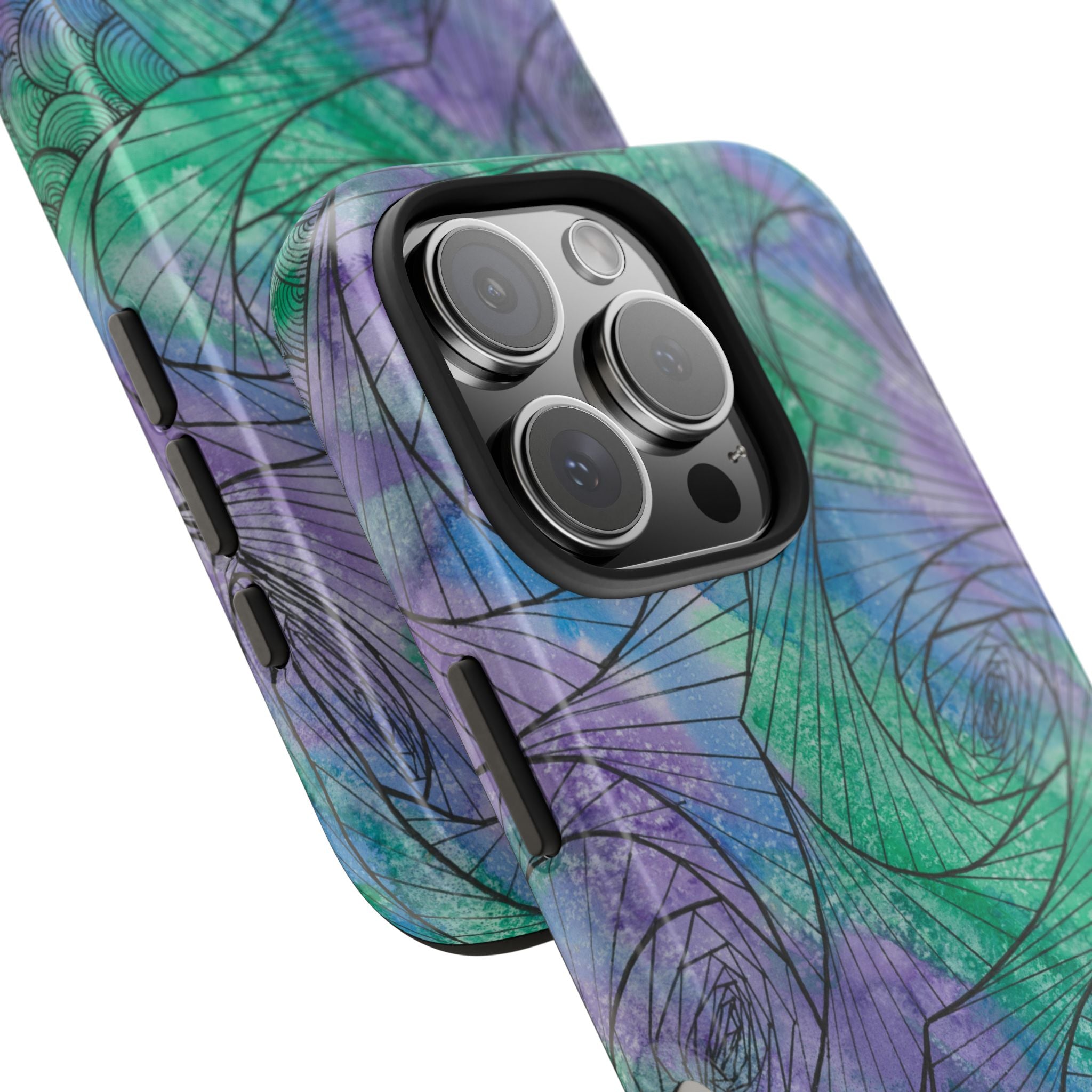 Tough Phone Case - All iPhones and Samsung Galaxys - Exciting Abstract Design  #50 If Not Now When