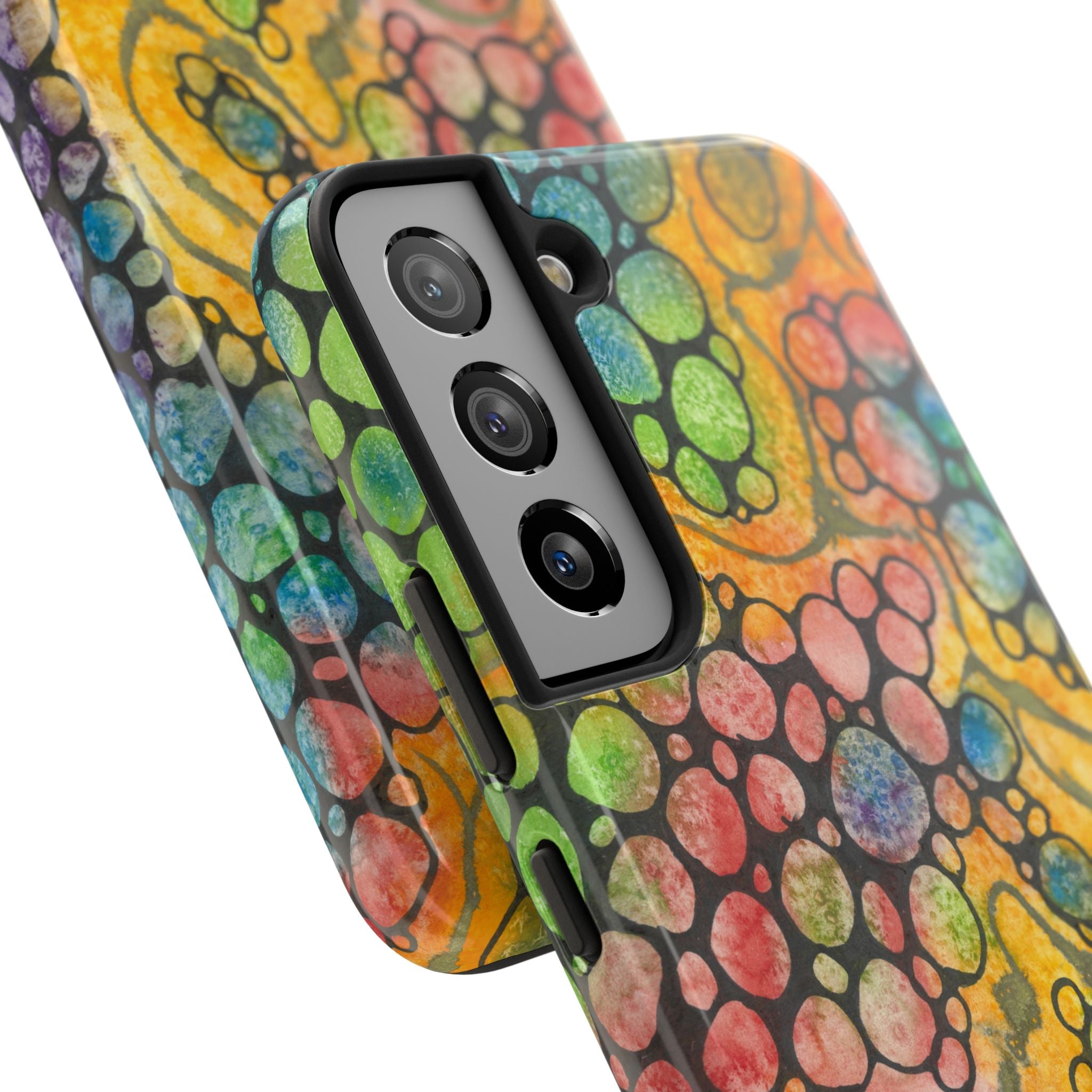 Tough Phone Case - All iPhones and Samsung Galaxys - Exciting Abstract Design #77 River Of Dreams