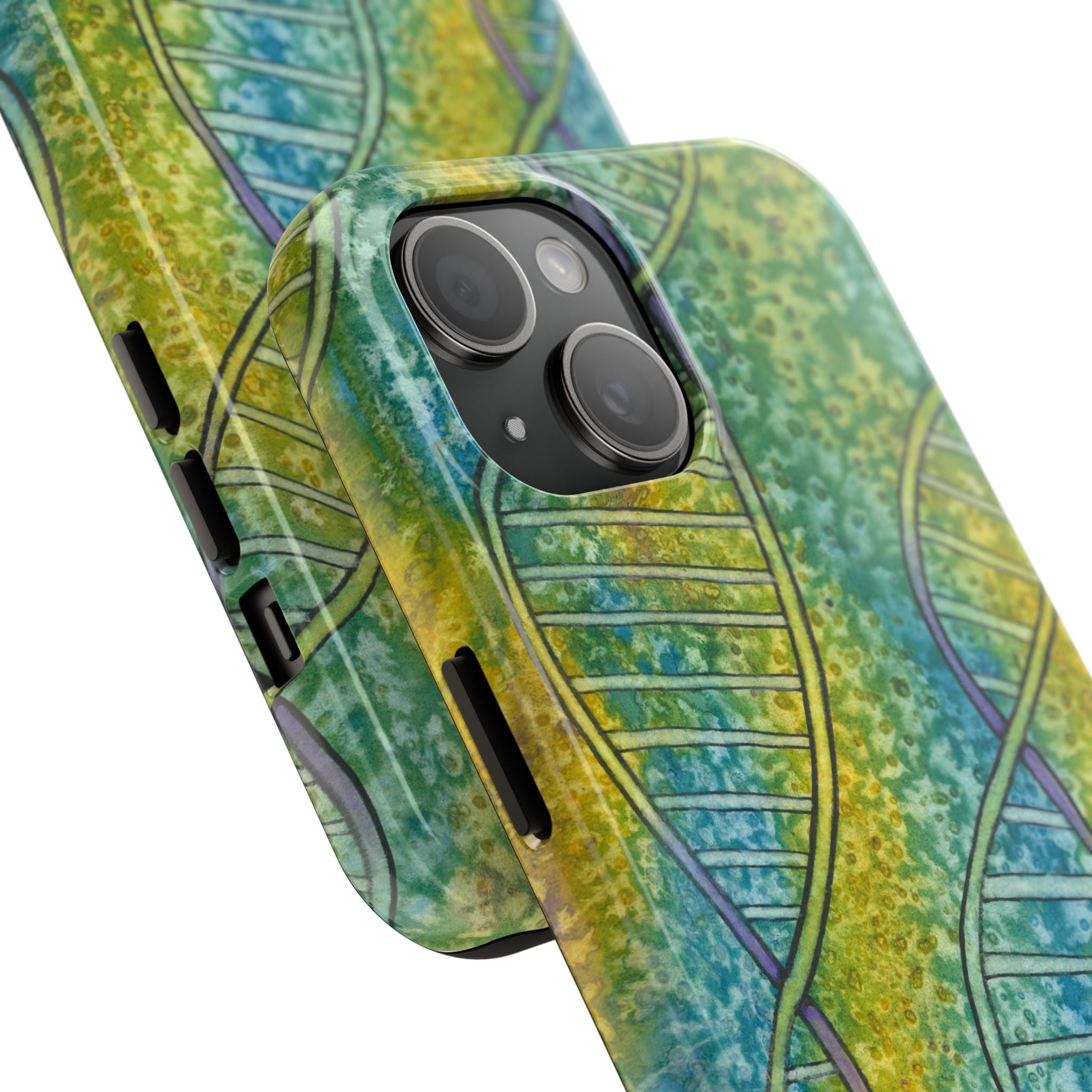 Tough Phone Case - All iPhones and Samsung Galaxys - Exciting Abstract Design #99 Crop of DNA