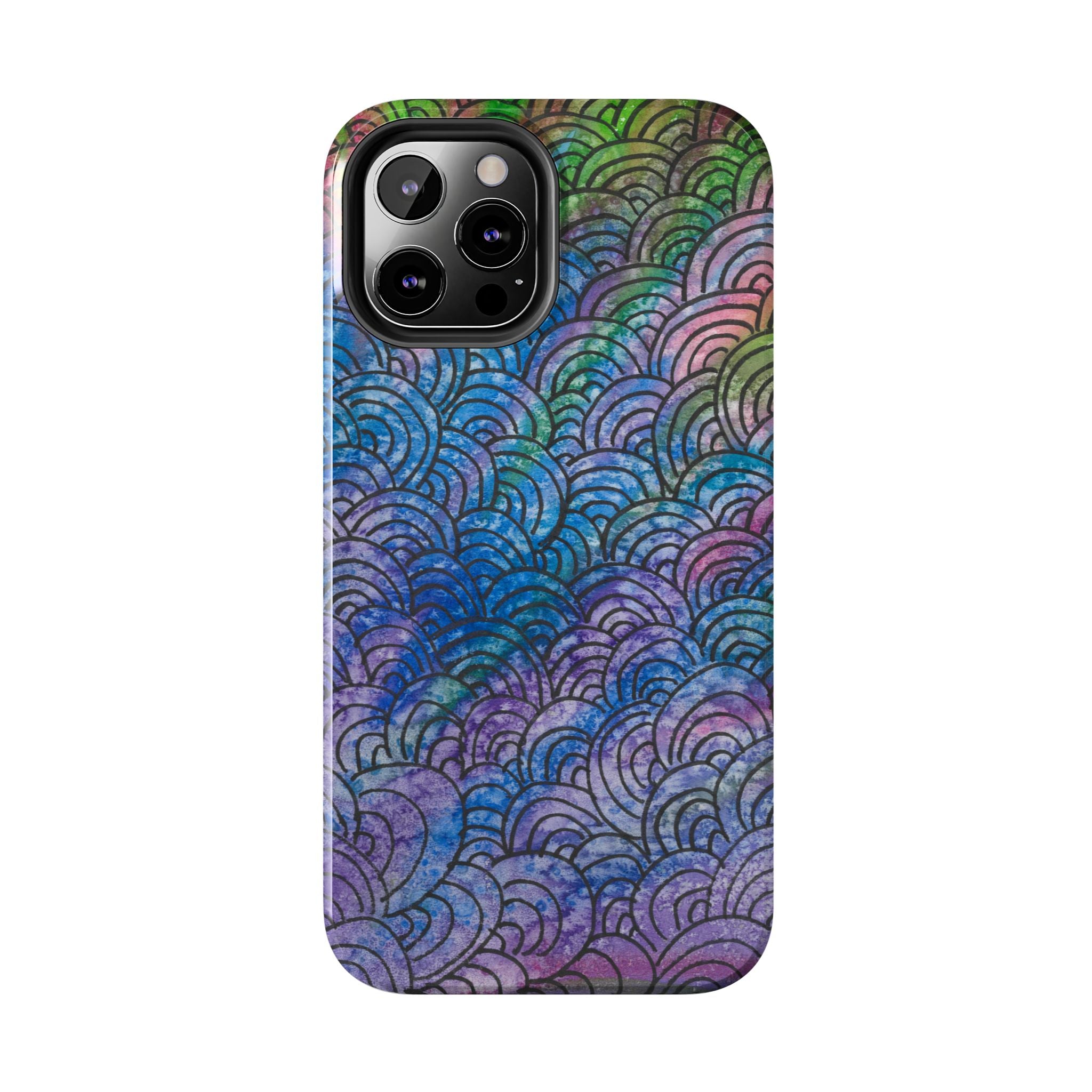 Tough Phone Case - All iPhones and Samsung Galaxys - Exciting Abstract Design #84 Ah! The Past