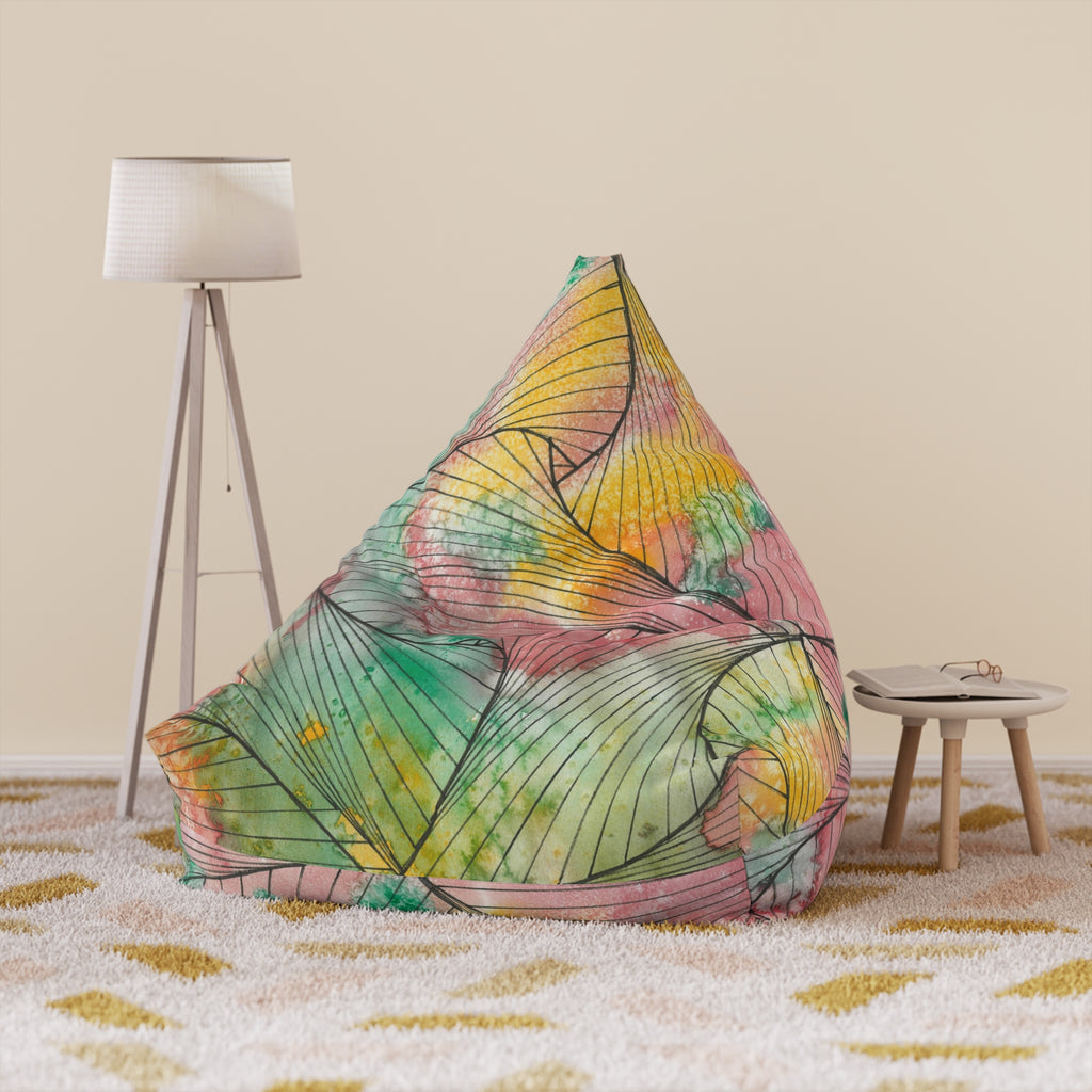 Bean Bag Chair Covers For Indoor & Outdoor - 2 Sizes - Exciting Abstract Design #70 What's It All About Alfie?