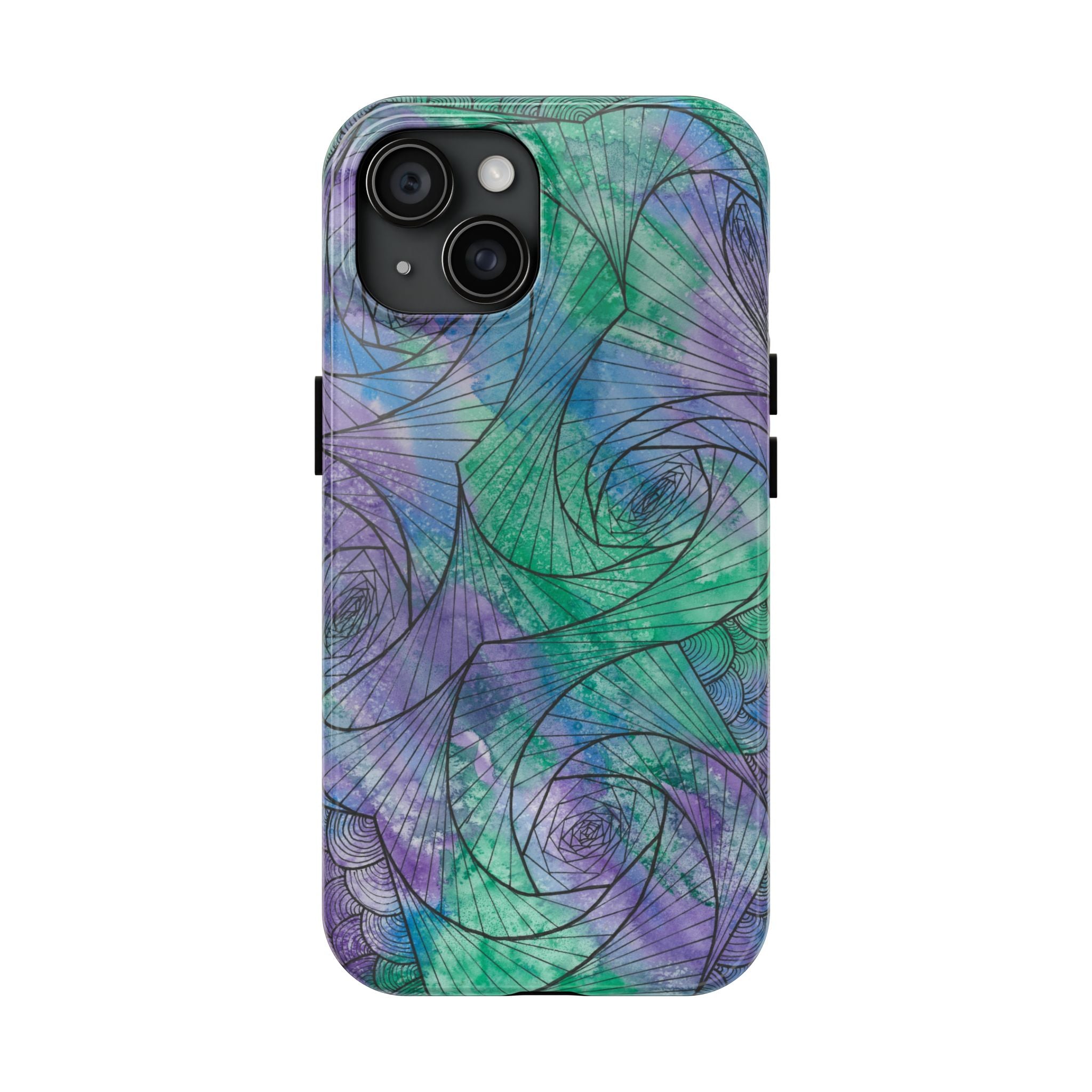 Tough Phone Case - All iPhones and Samsung Galaxys - Exciting Abstract Design  #50 If Not Now When