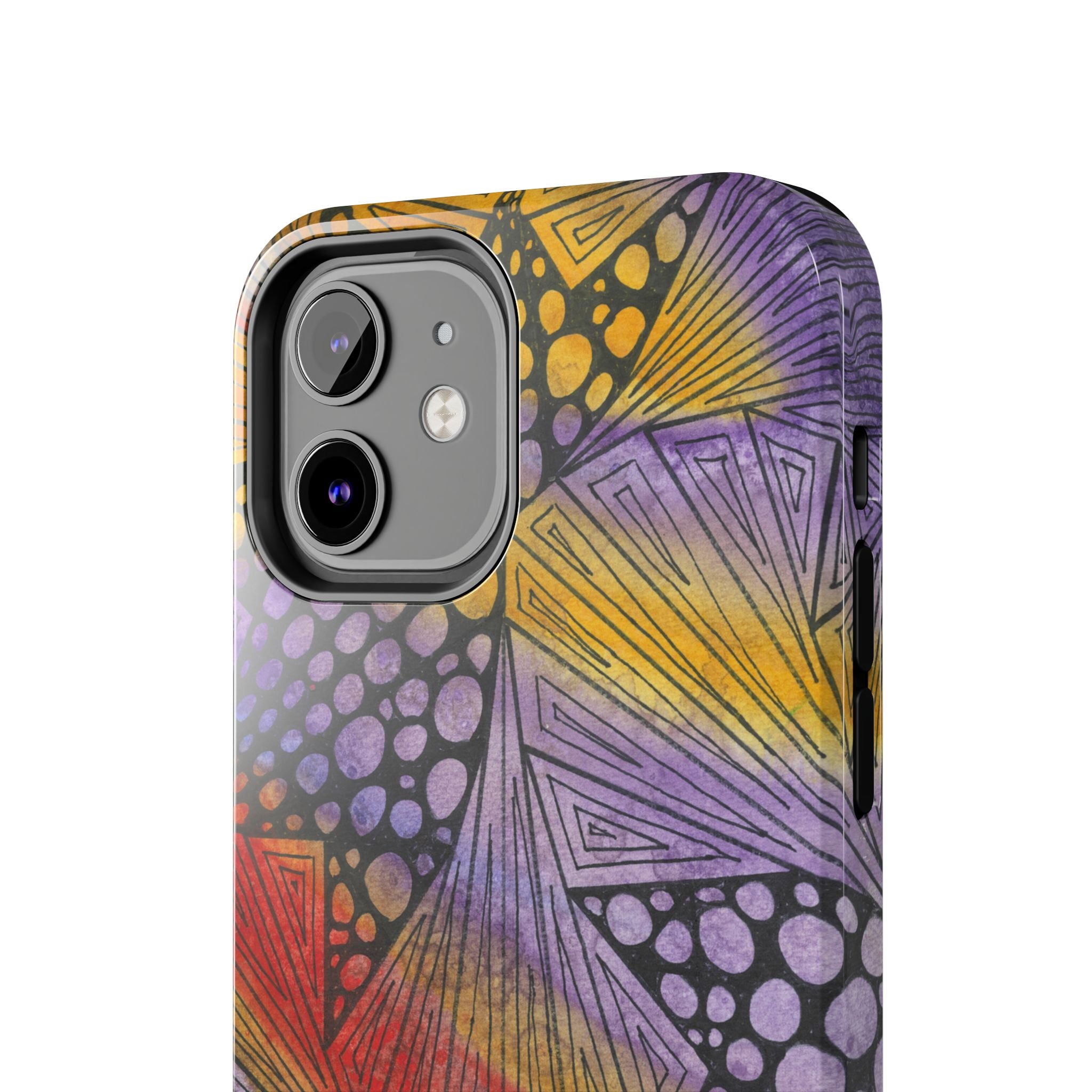 Tough Phone Case - All iPhones and Samsung Galaxys - Exciting Abstract Design #82 Fighting Delusions